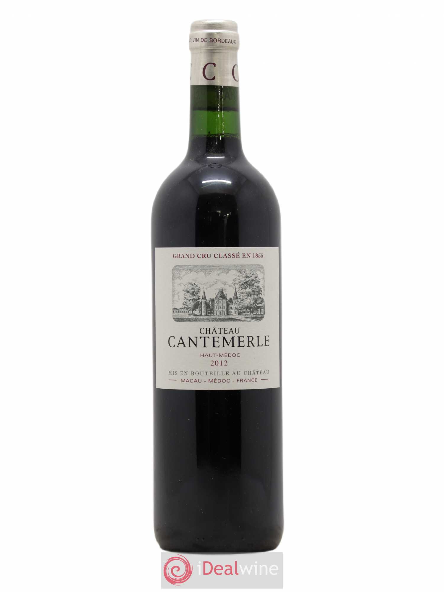 Château Cantemerle 5ème Grand Cru Classé 2012 - Lot de 1 bouteille - 0