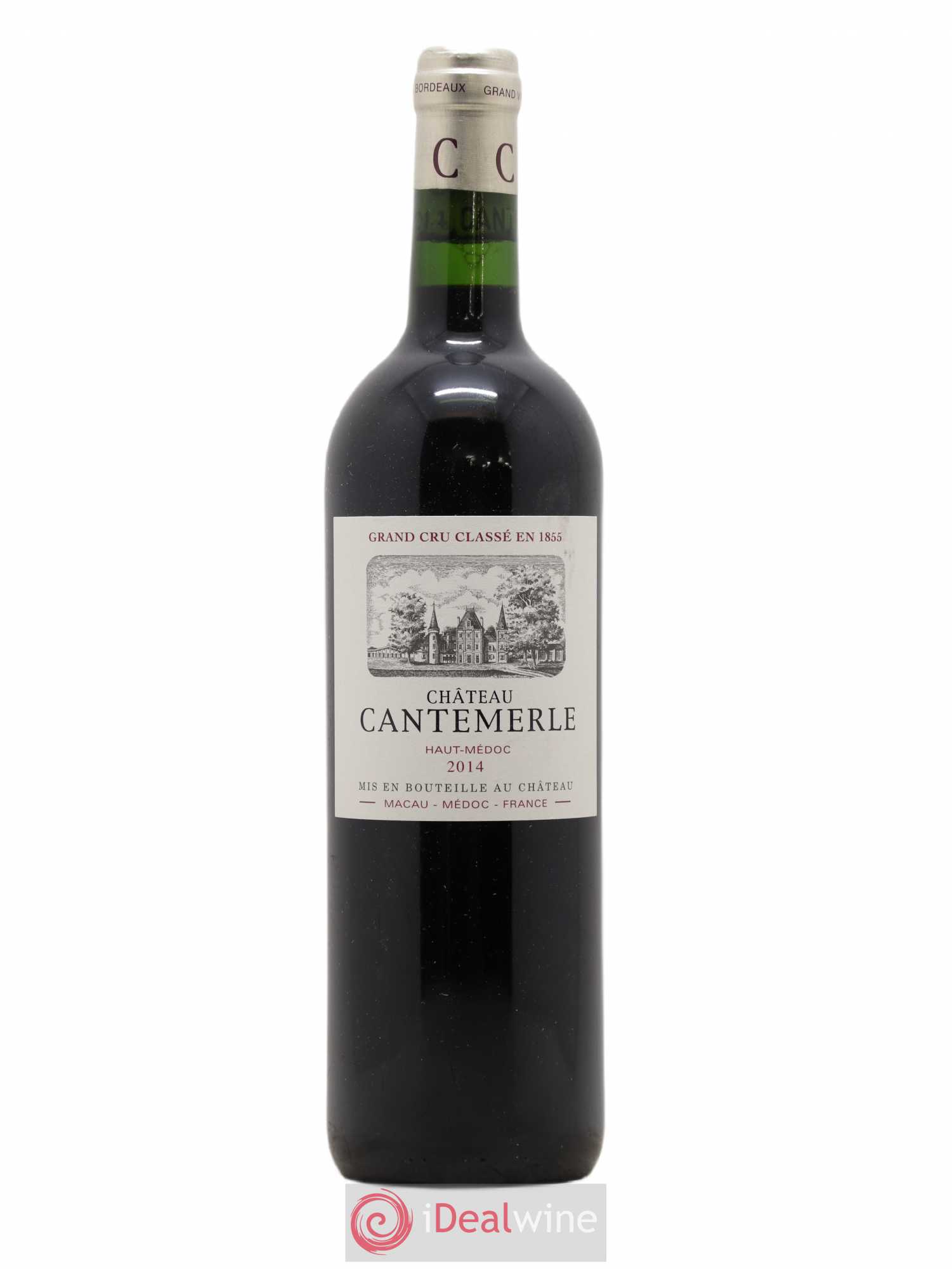 Château Cantemerle 5ème Grand Cru Classé 2014 - Lot de 1 bouteille - 0