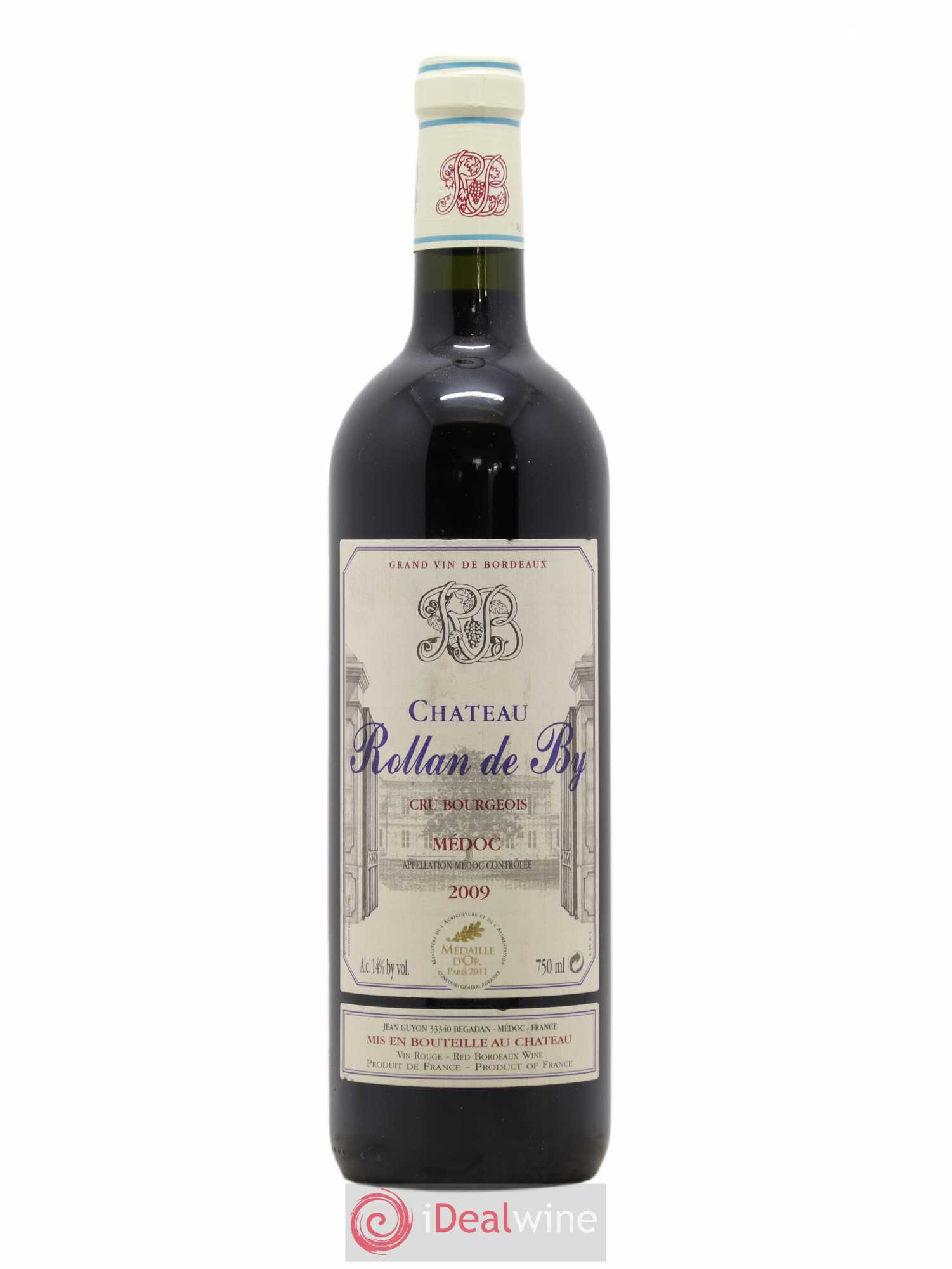 Château Rollan de By Cru Bourgeois 2009 - Lot de 1 bouteille - 0