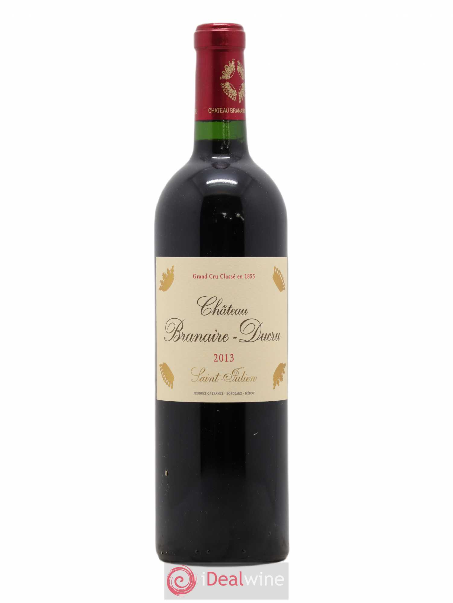 Château Branaire Ducru 4ème Grand Cru Classé 2013 - Lot de 1 bouteille - 0