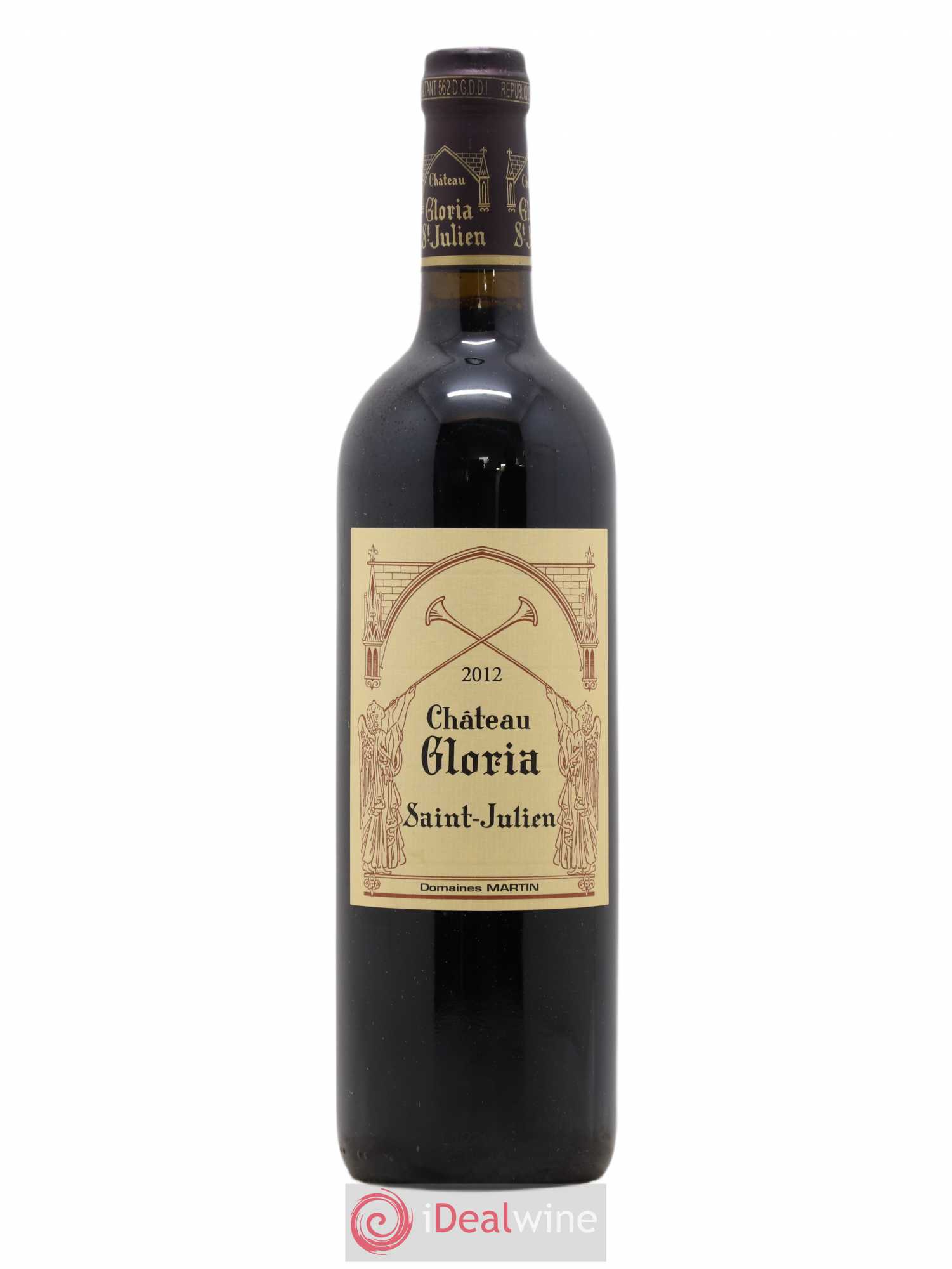 Château Gloria 2012 - Lot de 1 bouteille - 0