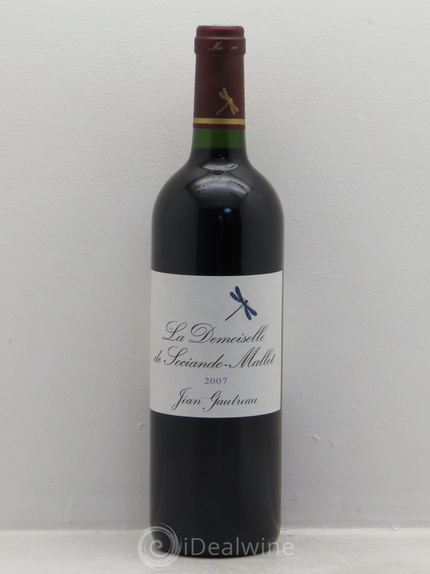 Demoiselle de Sociando Mallet Second Vin 2007 - Lot de 1 bouteille - 0