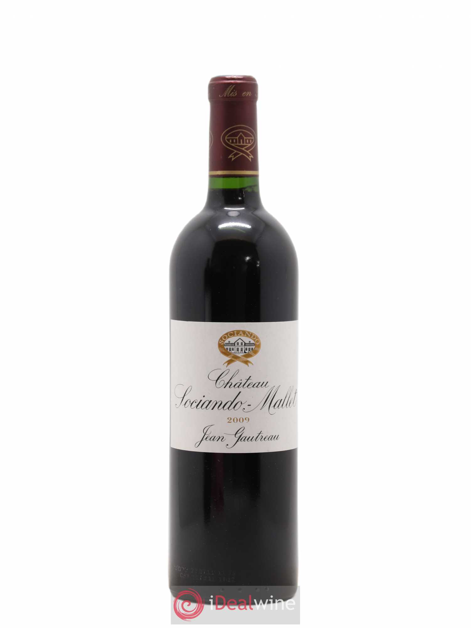 Château Sociando Mallet 2009 - Lot de 1 bouteille - 0