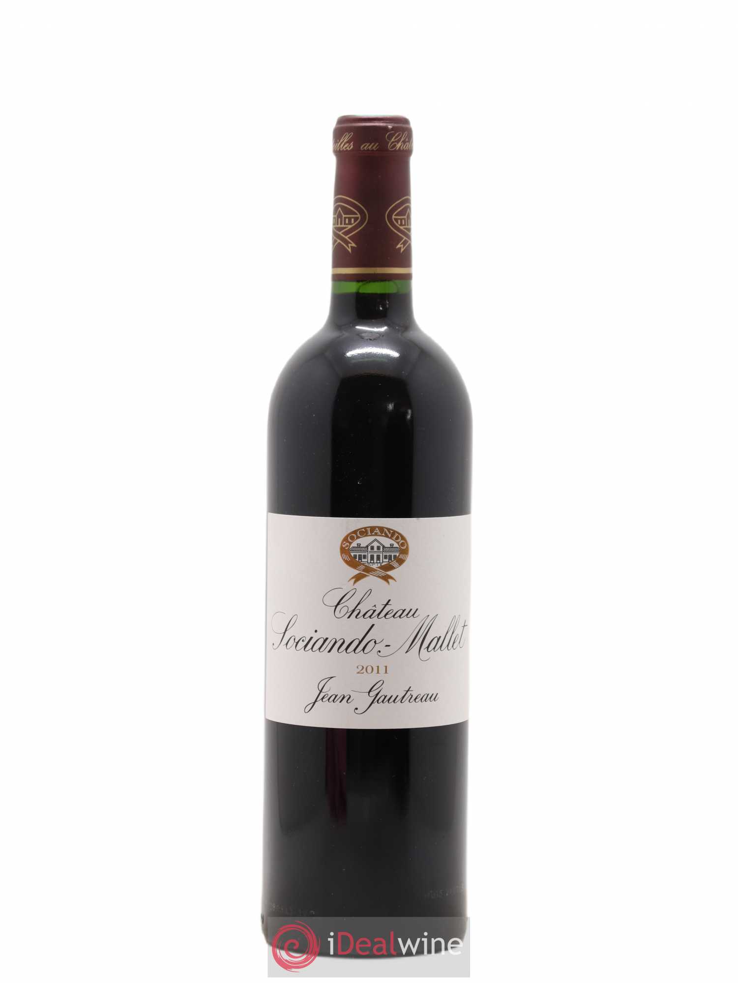 Château Sociando Mallet 2011 - Lot de 1 bouteille - 0