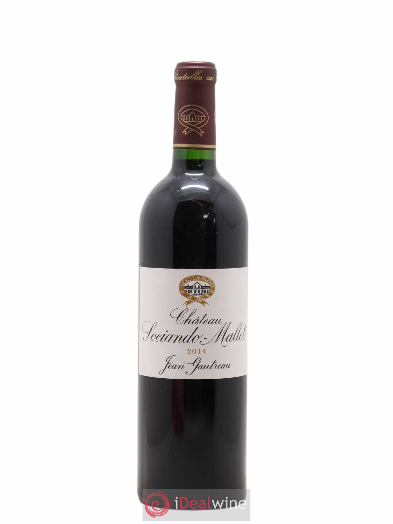 Château Sociando Mallet 2014 - Lot de 1 bouteille - 0