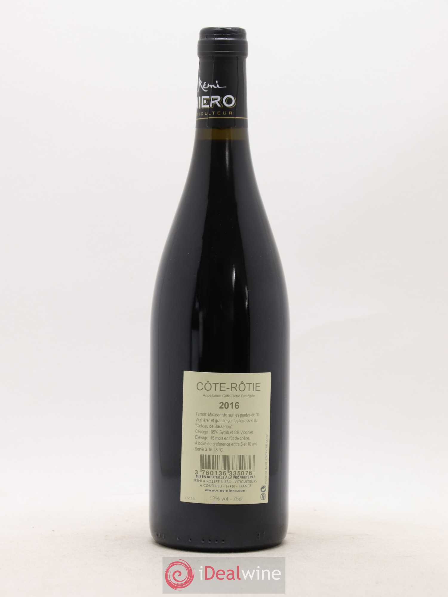 Côte-Rôtie Remi Niero 2016 - Posten von 1 Flasche - 1