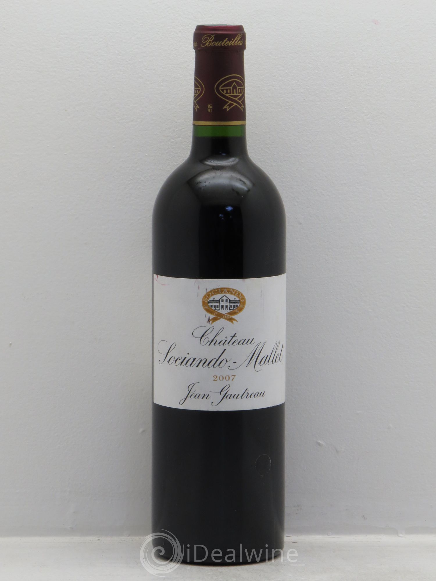 Château Sociando Mallet (sans prix de réserve) 2007 - Lot de 1 bouteille - 0