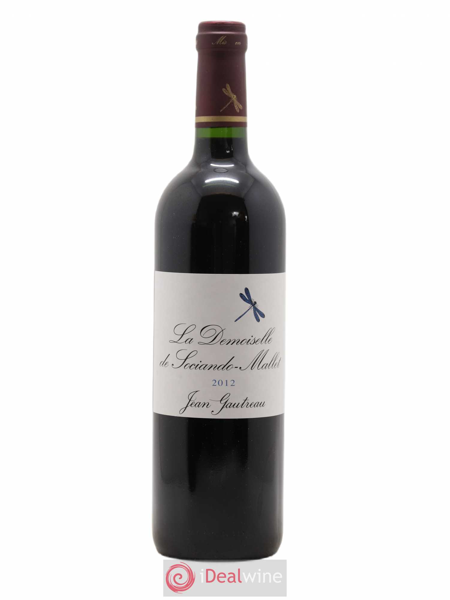 Demoiselle de Sociando Mallet Second Vin 2012 - Lot de 1 bouteille - 0