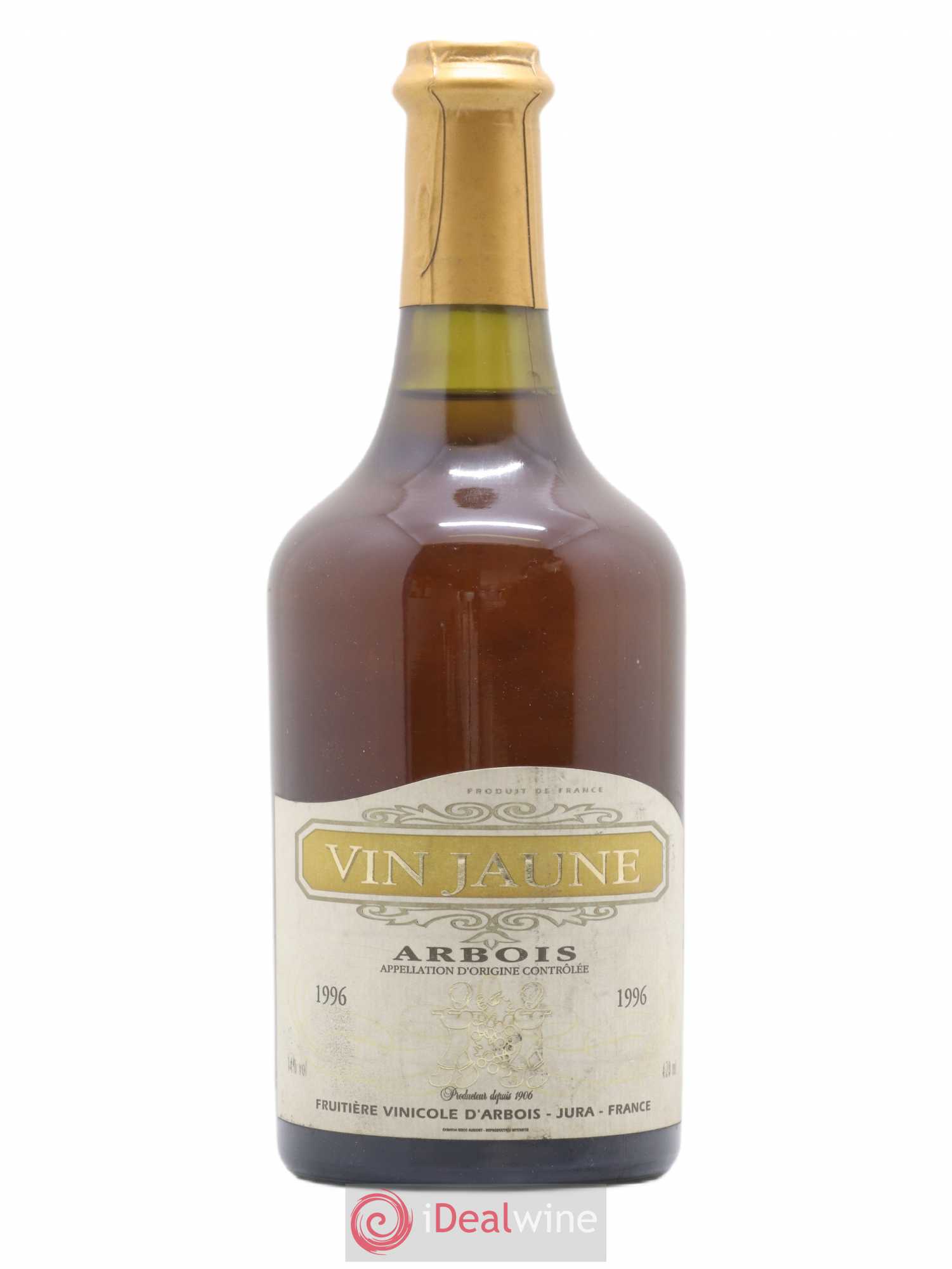 Arbois Vin Jaune Fruitière Vinicole d'Arbois 1996 - Lot de 1 bouteille - 0