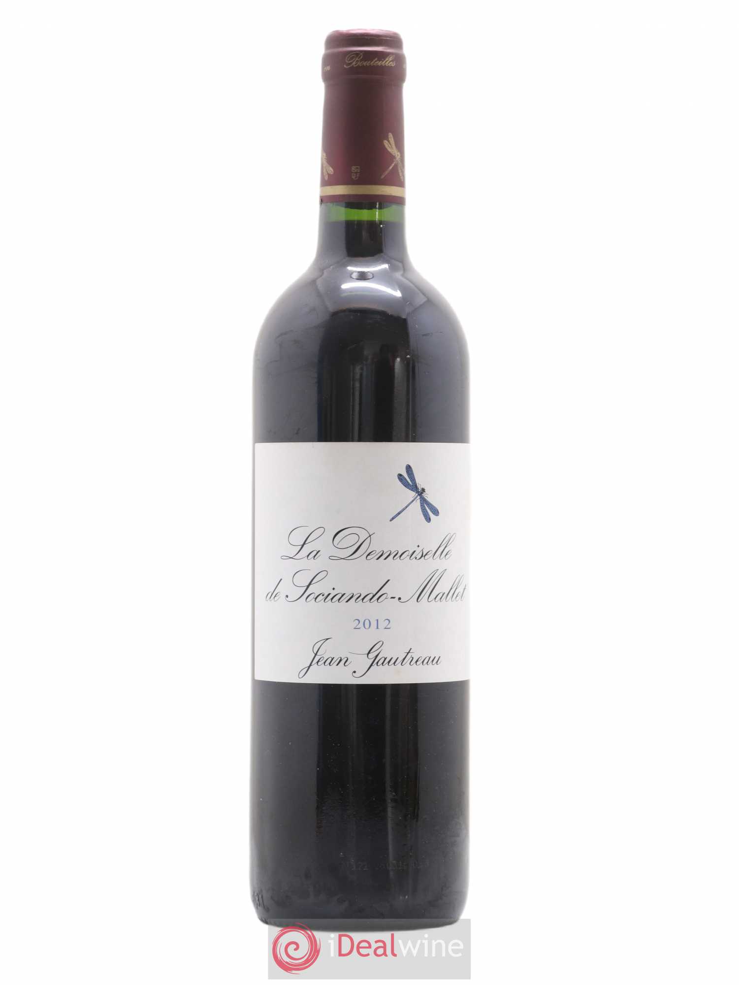 Demoiselle de Sociando Mallet Second Vin 2012 - Lot de 1 bouteille - 0