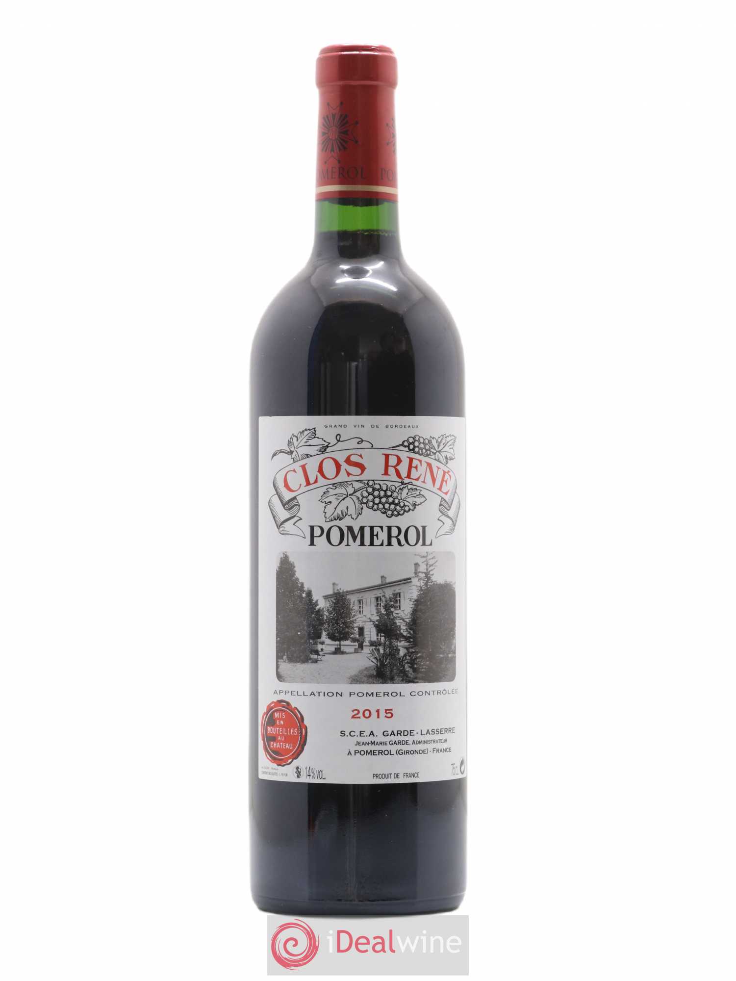 Clos René 2015 - Lot of 1 bottle - 0
