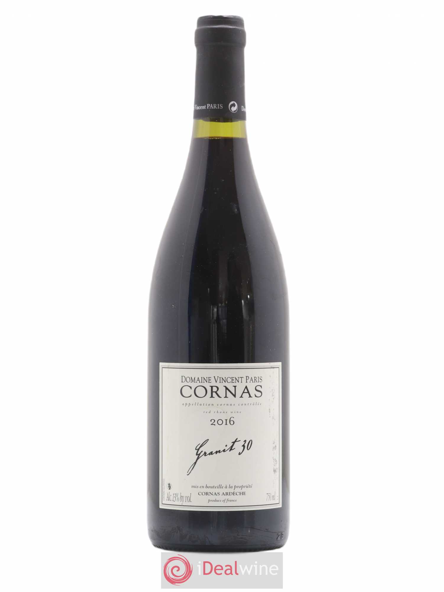 Cornas Granit 30 Vincent Paris (sans prix de réserve) 2016 - Lot de 1 bouteille - 0
