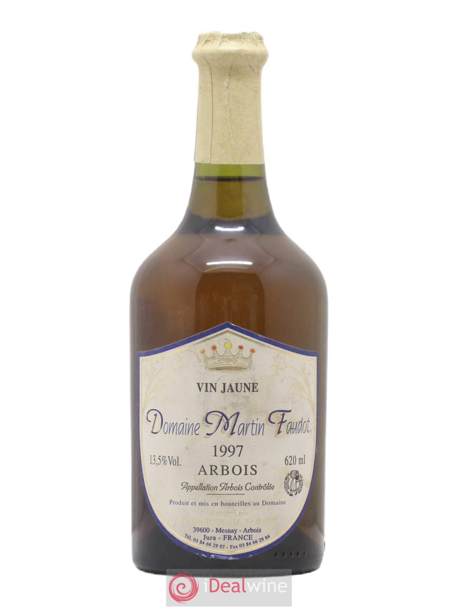 Arbois Vin Jaune Martin Faudot 1997 - Lot of 1 bottle - 0