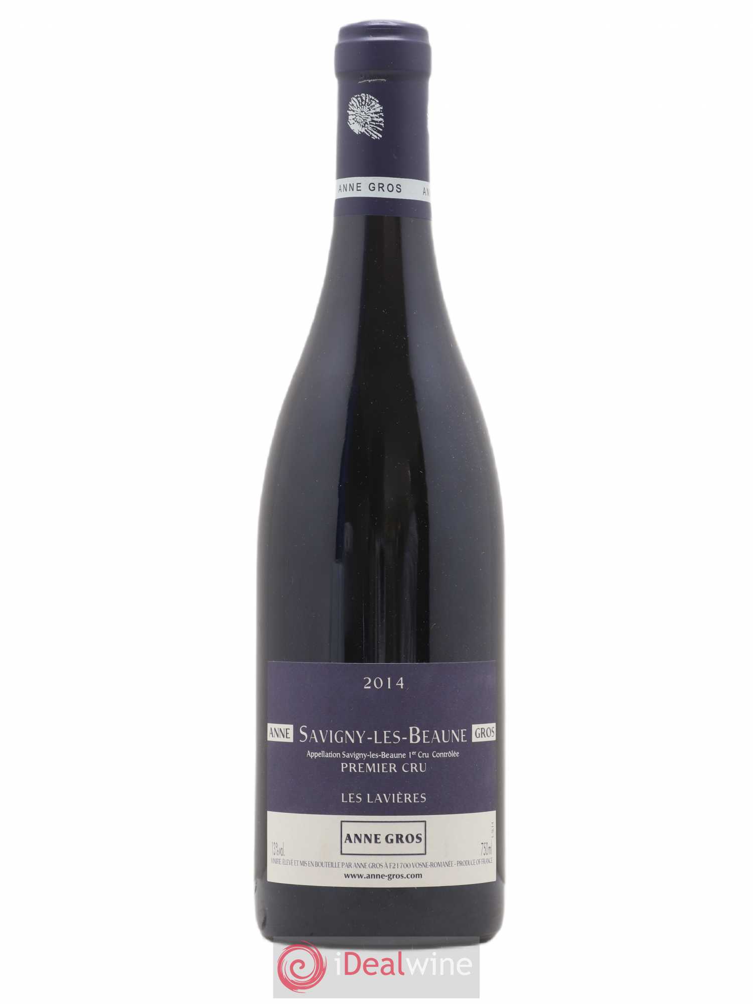 Savigny-lès-Beaune 1er Cru Les Lavières Anne Gros 2014 - Lot de 1 bouteille - 0