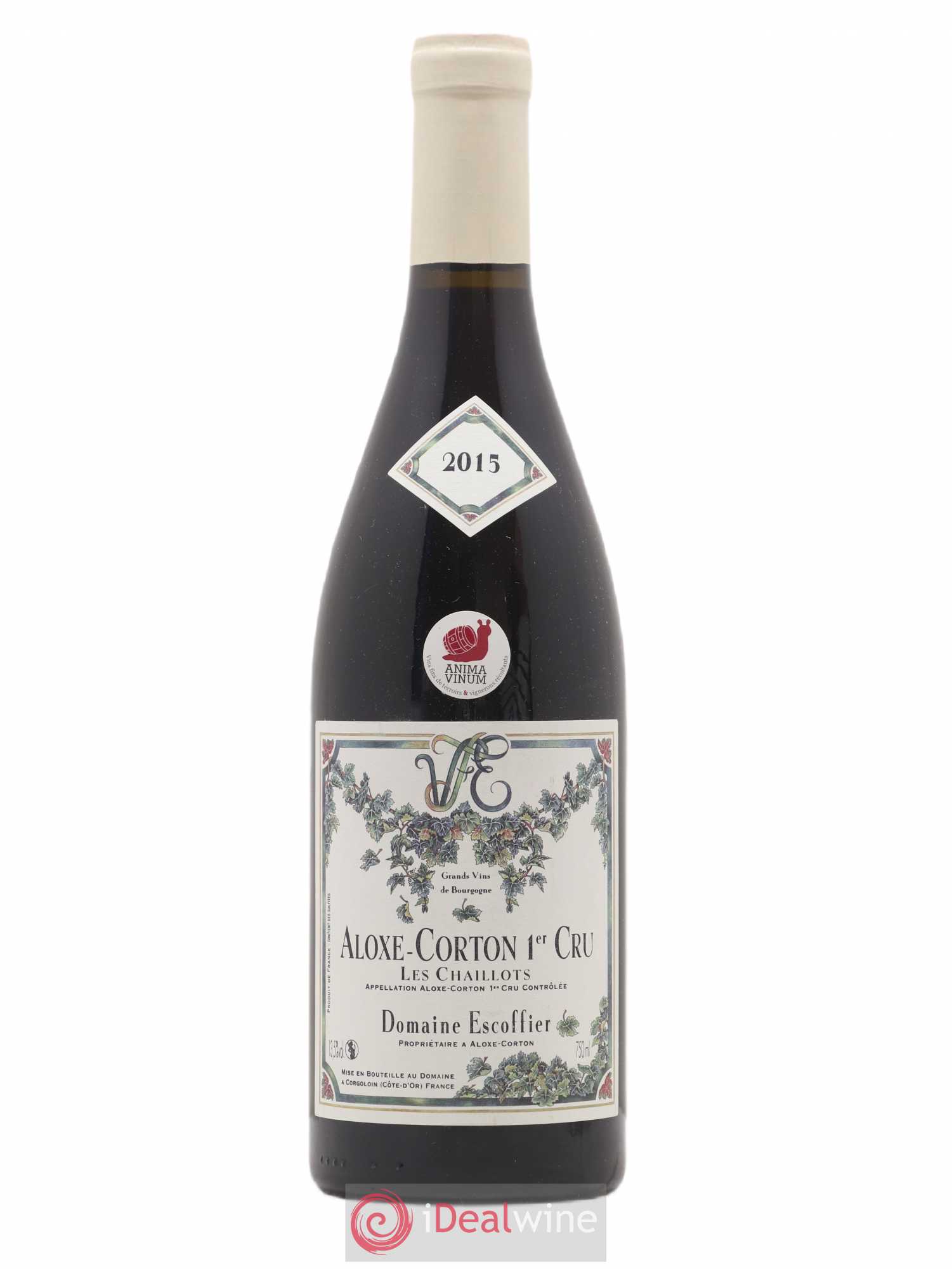 Aloxe-Corton 1er Cru Les Chaillots Domaine Escoffier 2015 - Posten von 1 Flasche - 0