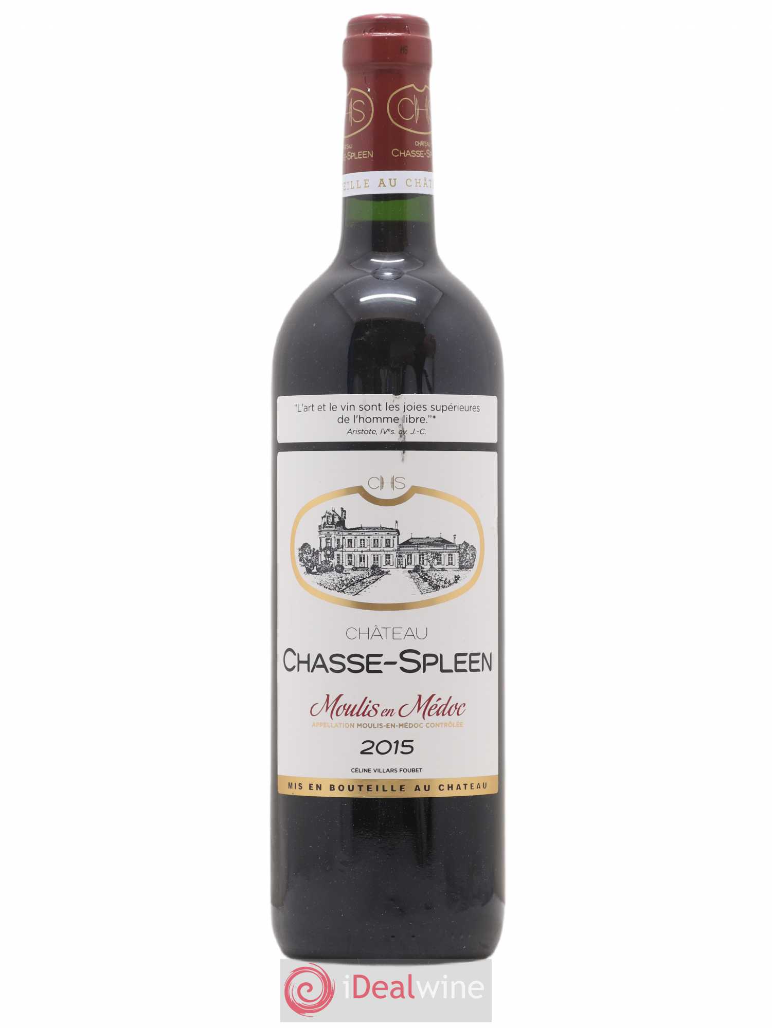 Château Chasse Spleen 2015 - Lot de 1 bouteille - 0