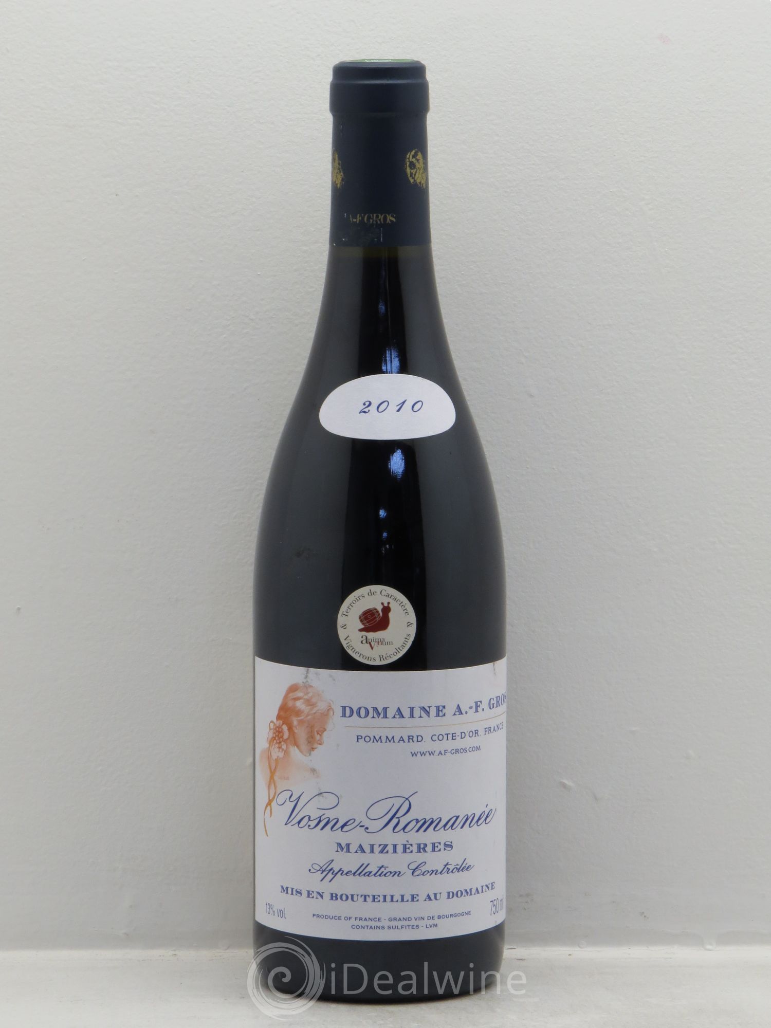 Vosne-Romanée Maizières A.-F. Gros 2010 - Lot de 1 bouteille - 0