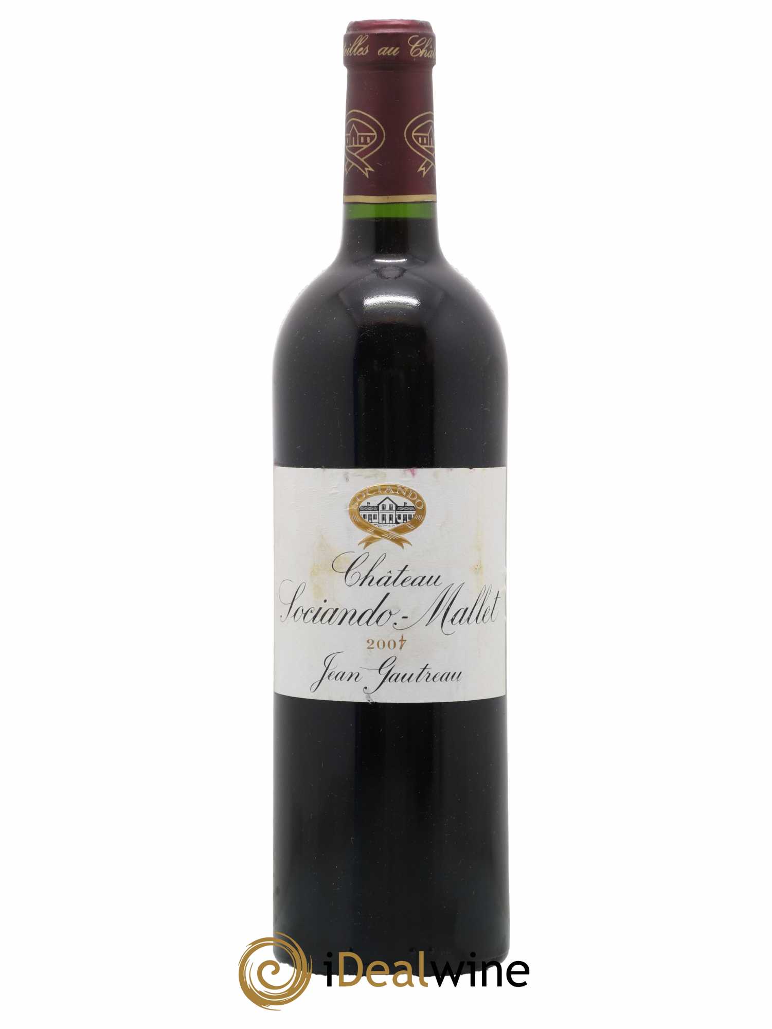 Château Sociando Mallet 2007 - Lot de 1 bouteille - 0