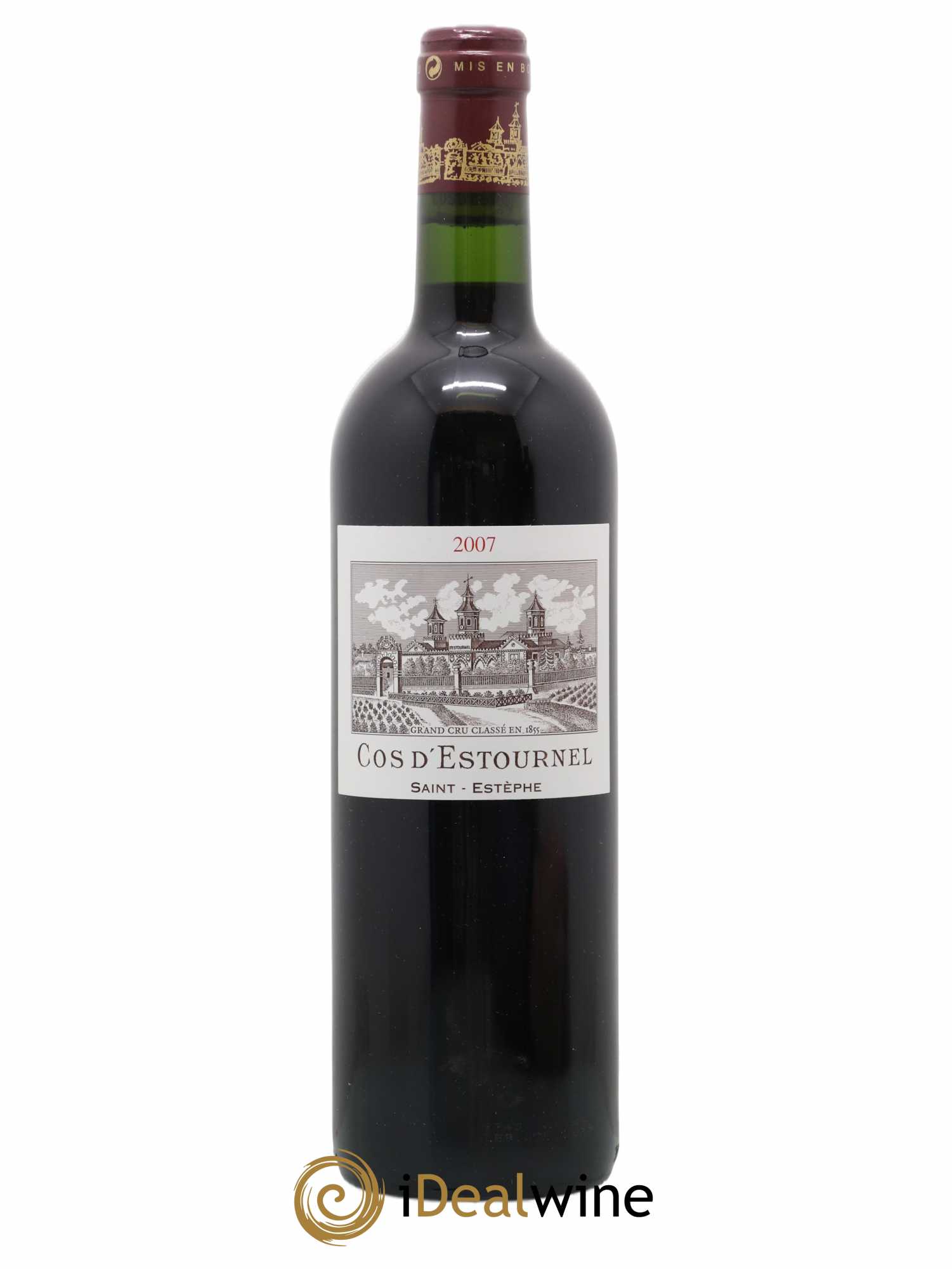 Cos d'Estournel 2ème Grand Cru Classé 2007 - Lot de 1 bouteille - 0