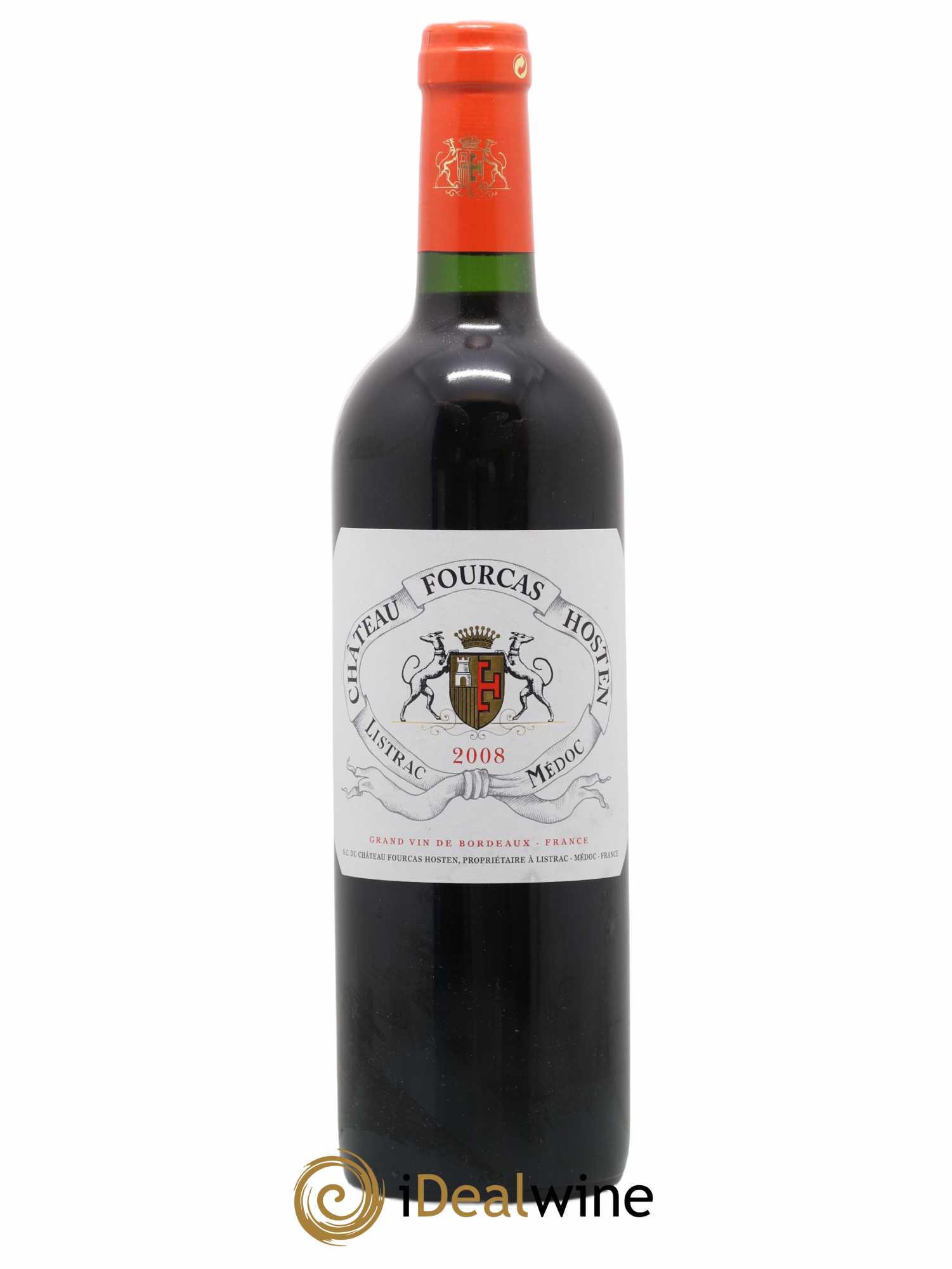 Château Fourcas Hosten Cru Bourgeois 2008 - Lot de 1 bouteille - 0
