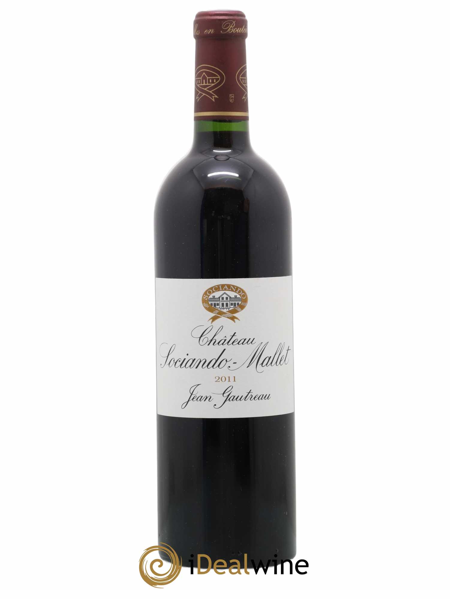 Château Sociando Mallet 2011 - Lot de 1 bouteille - 0