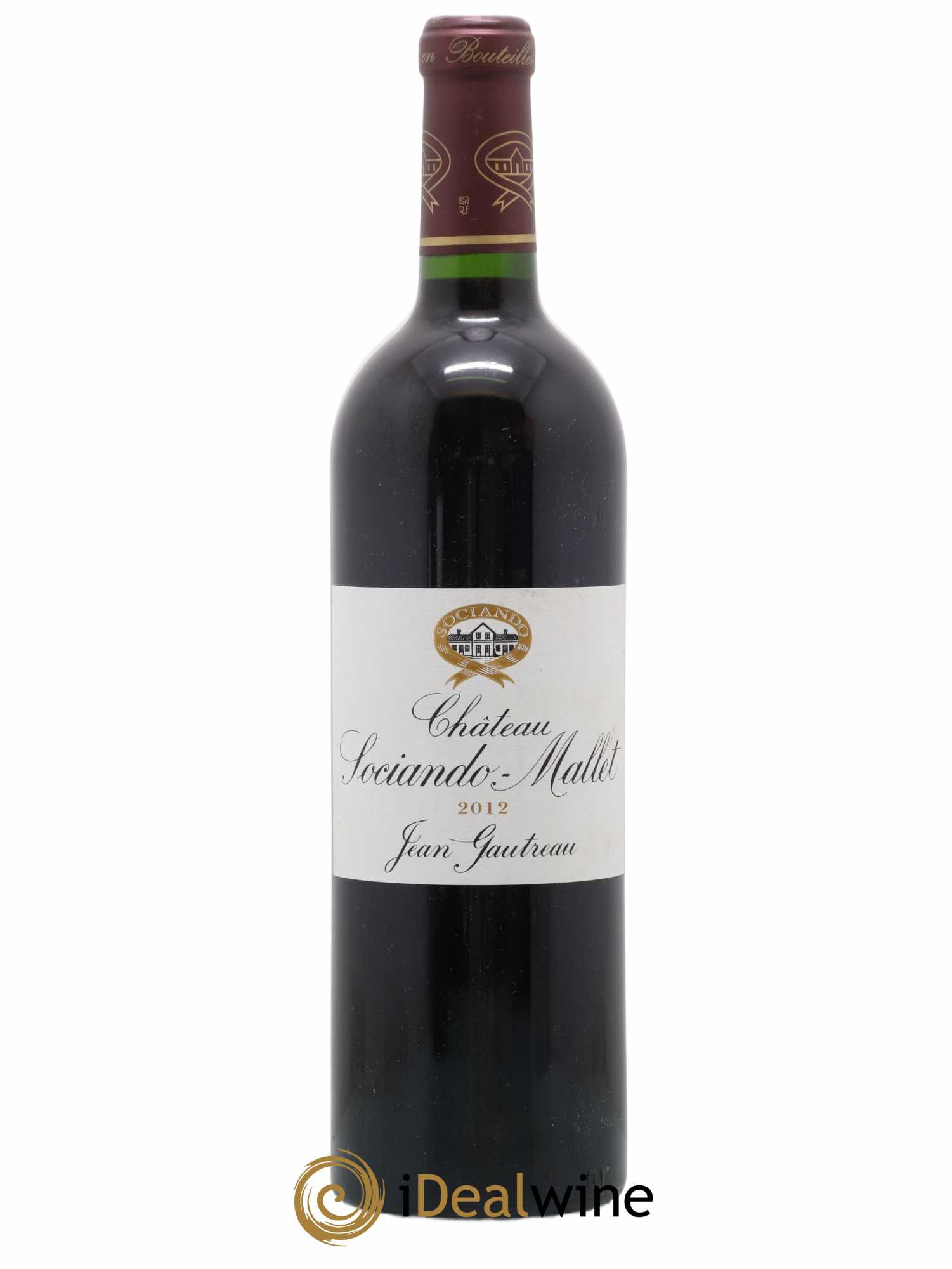 Château Sociando Mallet 2012 - Lot de 1 bouteille - 0
