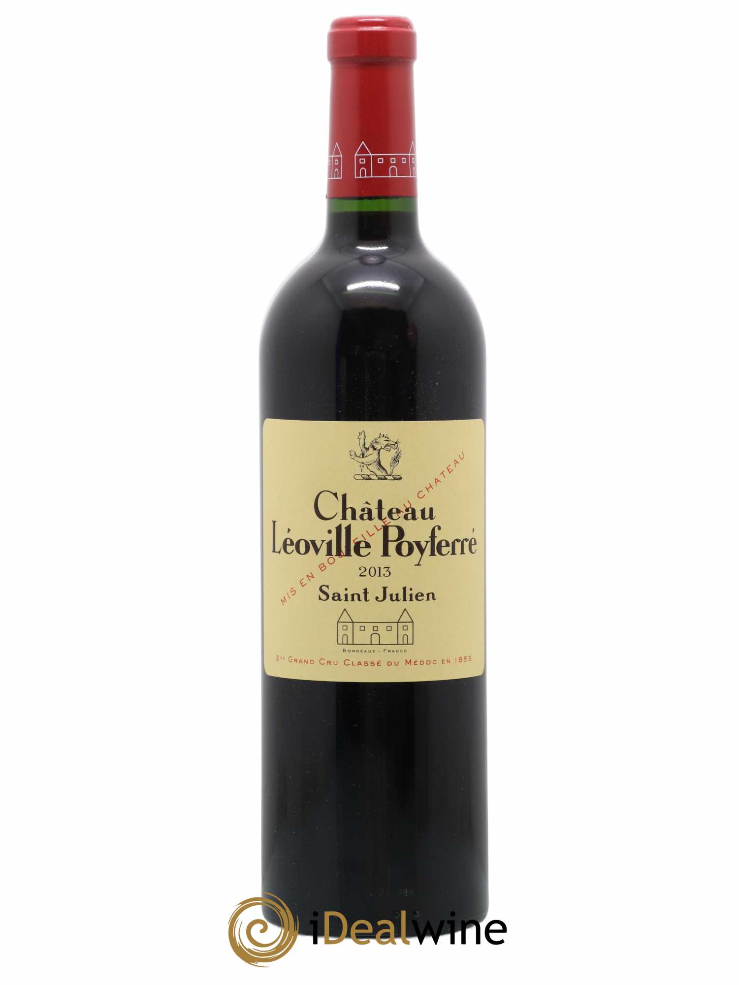 Château Léoville Poyferré 2ème Grand Cru Classé 2013 - Lot de 1 bouteille - 0