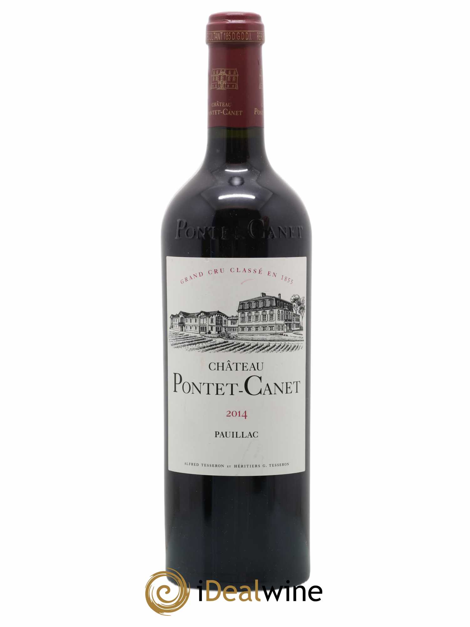 Château Pontet Canet 5ème Grand Cru Classé 2014 - Lot de 1 bouteille - 0