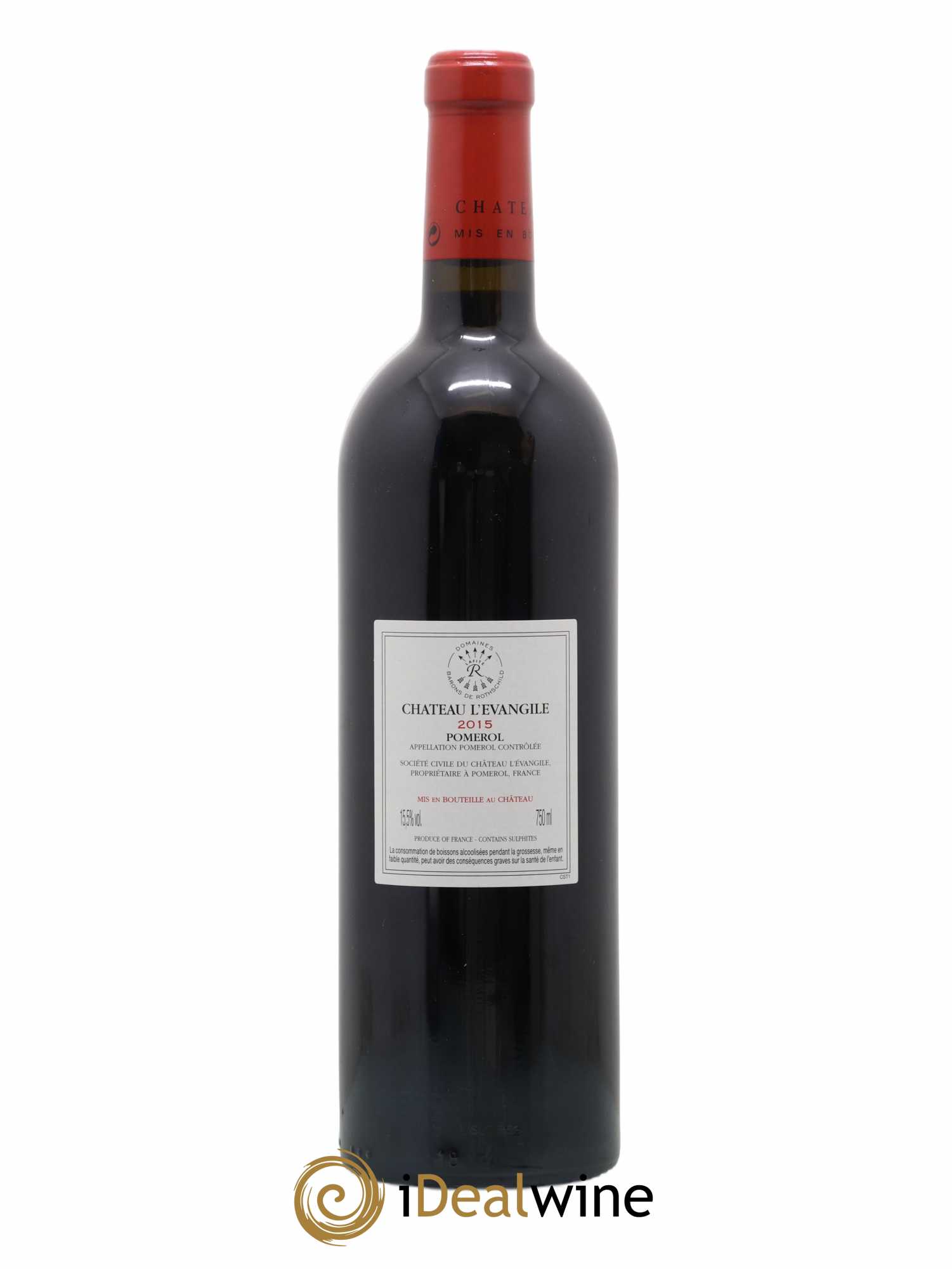 Château l' Évangile 2015 - Lot de 1 bouteille - 1