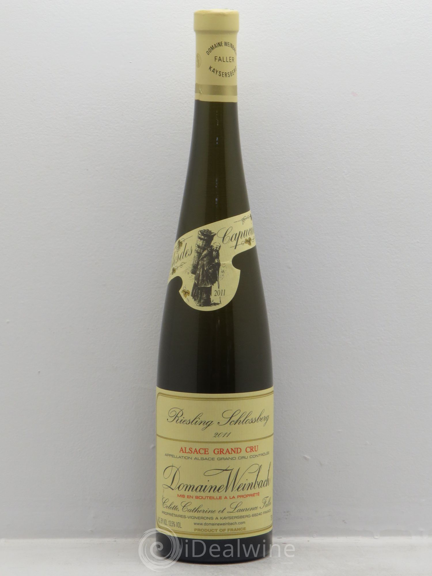 Alsace Grand Cru Schlossberg Riesling Weinbach (Domaine) 2011 - Lot de 1 bouteille - 0