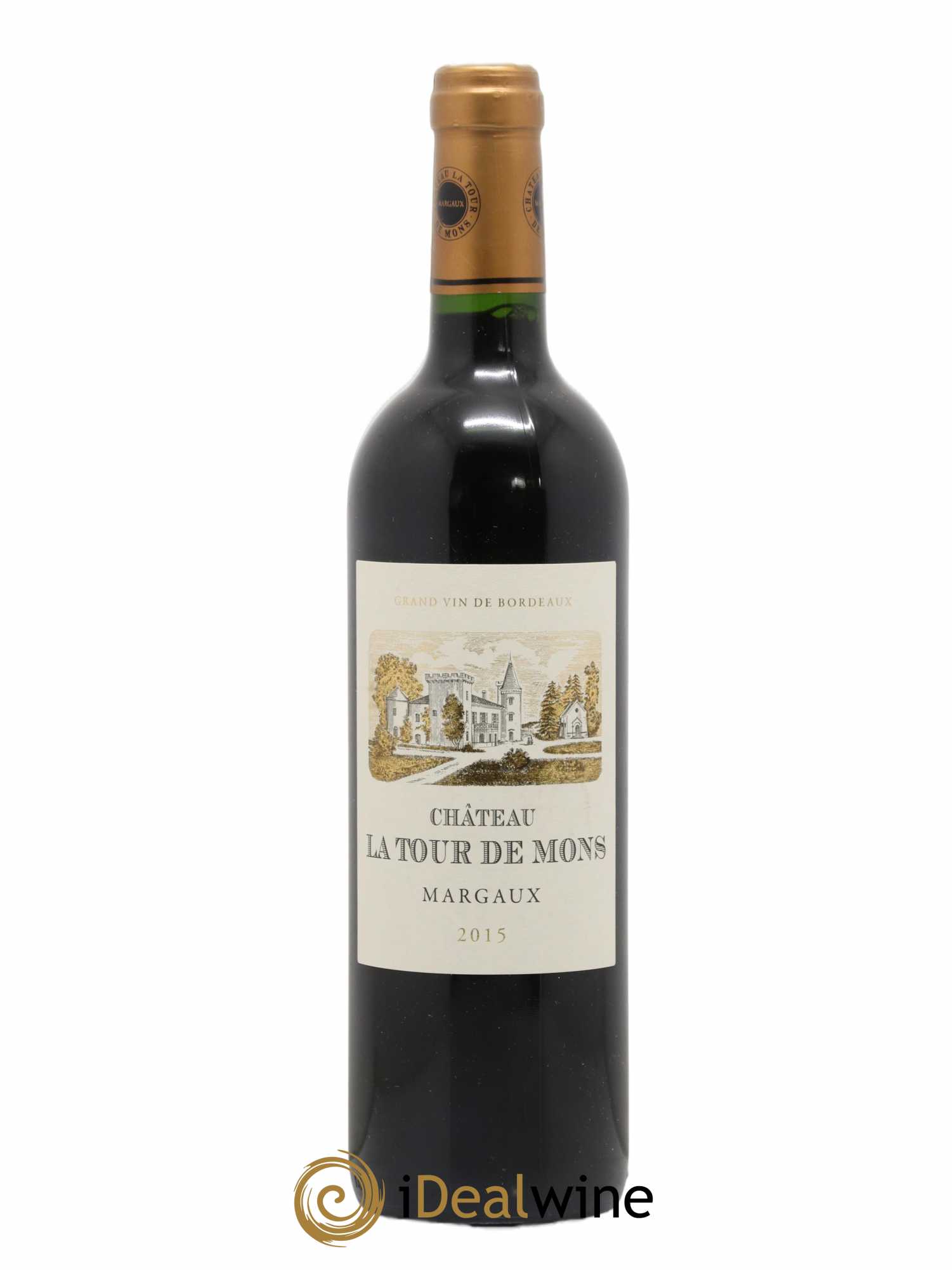 Château la Tour de Mons Cru Bourgeois 2015 - Lot de 1 bouteille - 0