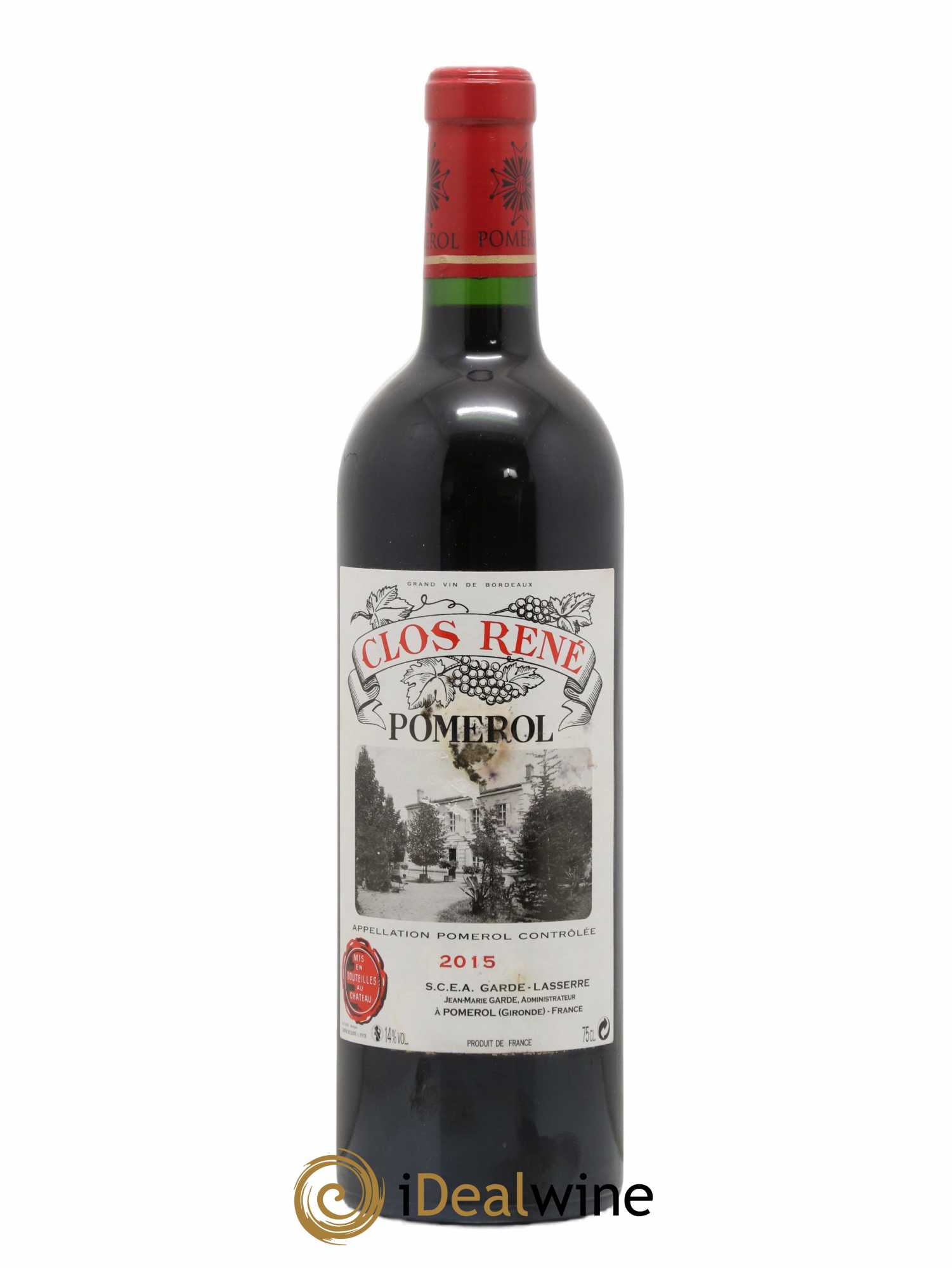 Clos René 2015 - Lot of 1 bottle - 0