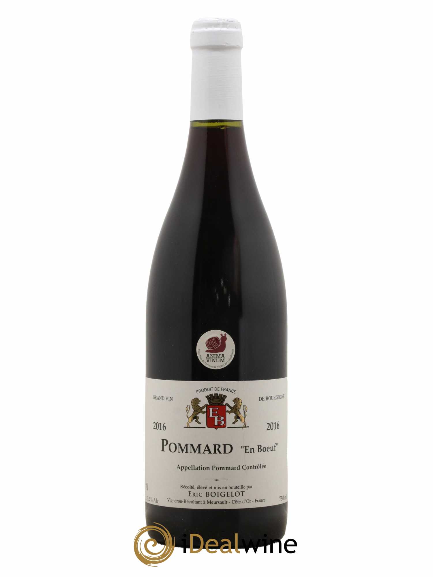 Pommard En Boeuf Boigelot 2016 - Lot de 1 bouteille - 0