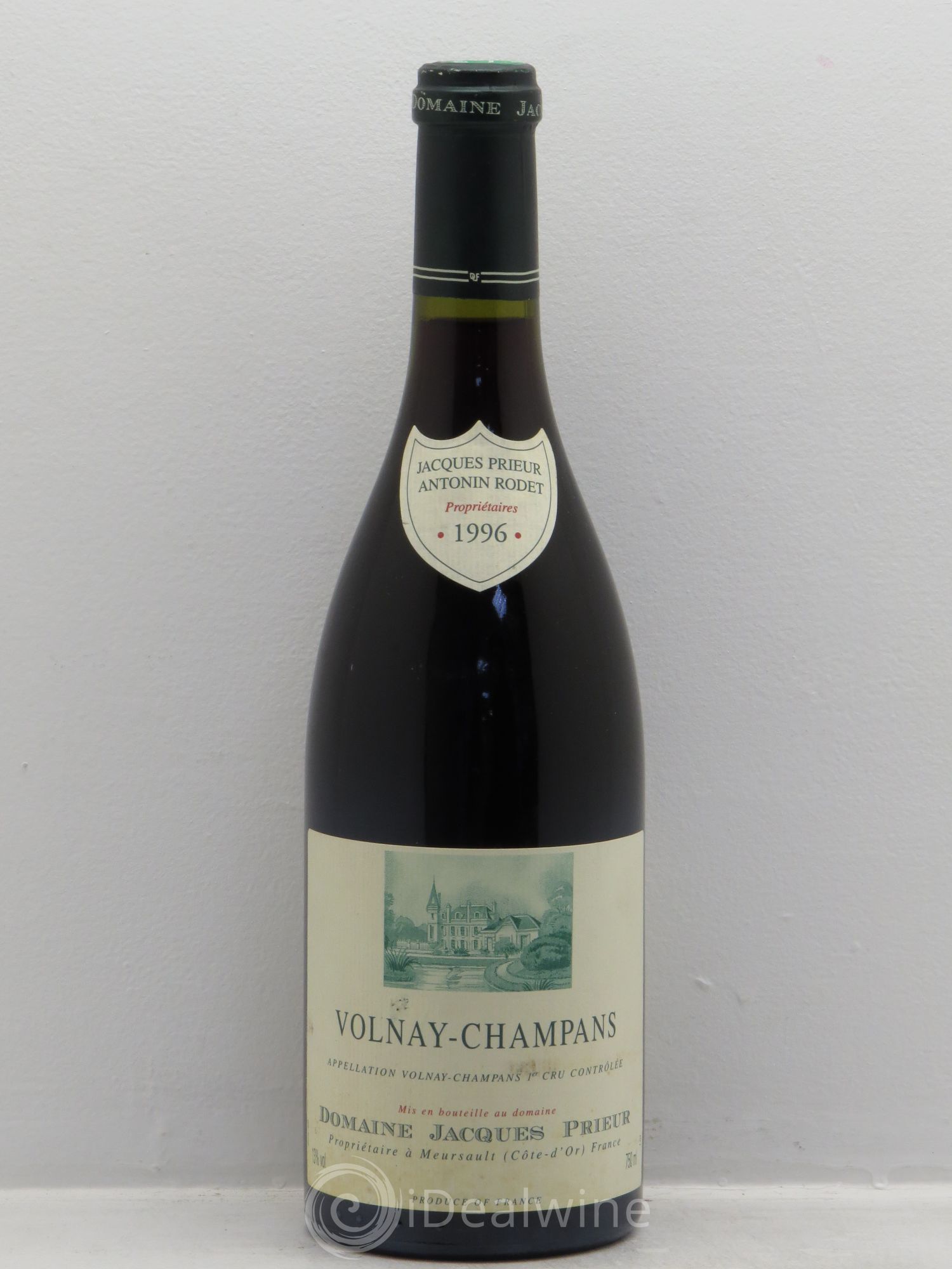 Volnay 1er Cru Champans Jacques Prieur (Domaine) 1996 - Lot de 1 bouteille - 0
