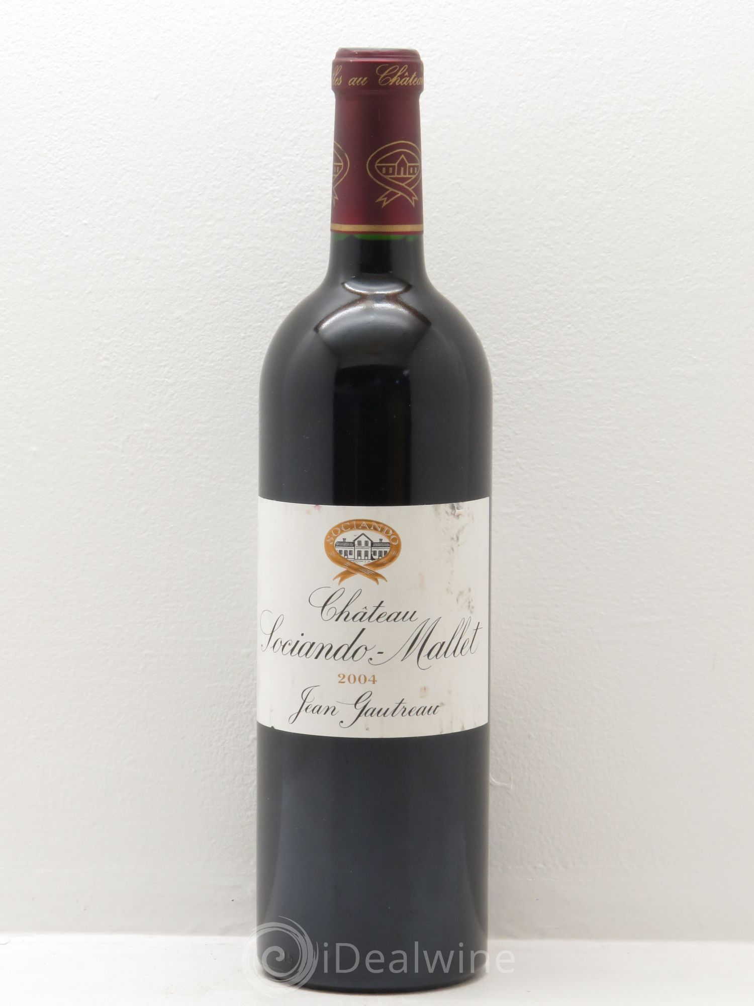 Château Sociando Mallet 2004 - Lot de 1 bouteille - 0