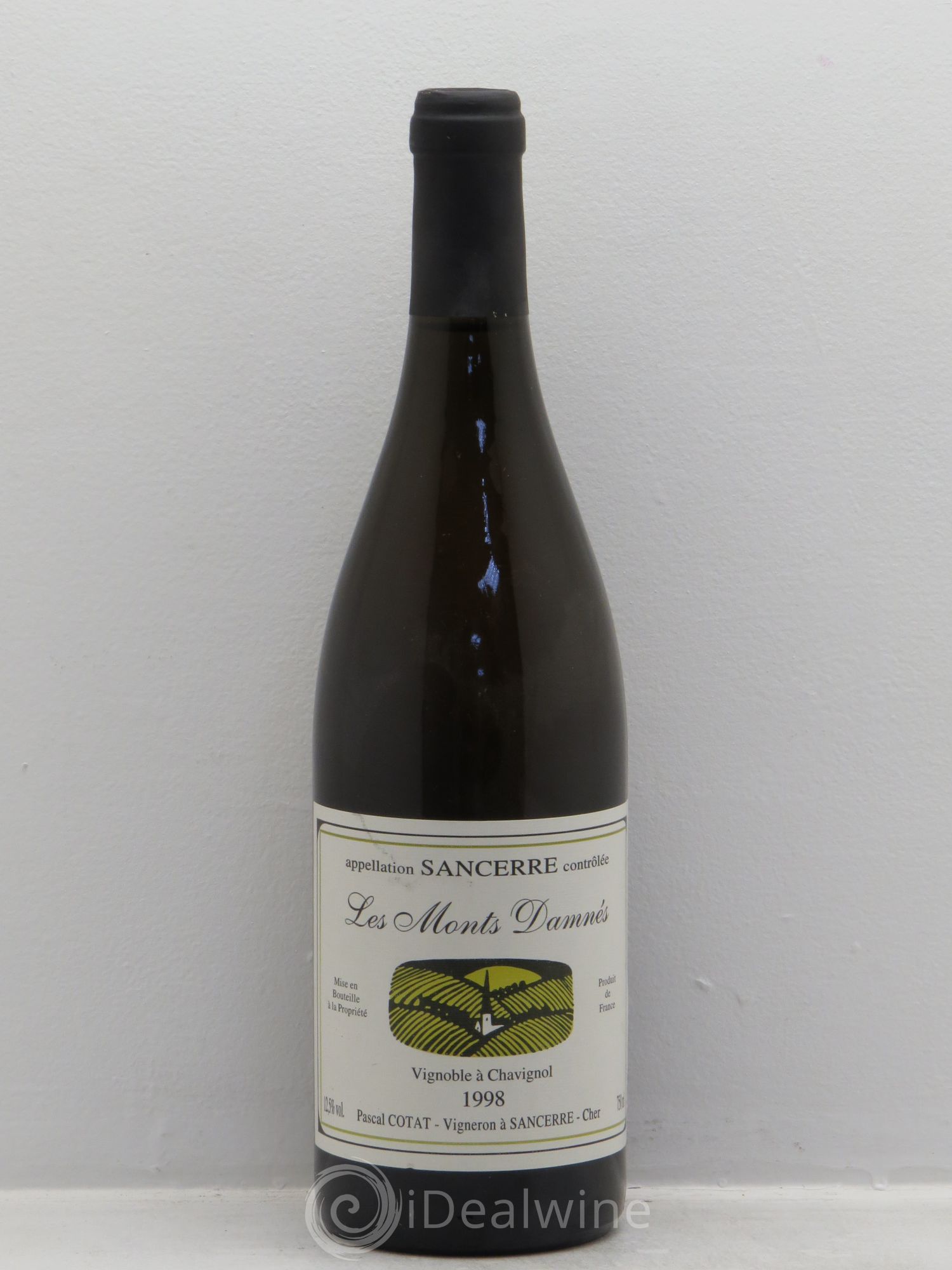 Sancerre Les Monts Damnés - Pascal Cotat 1988 - Posten von 1 Flasche - 0