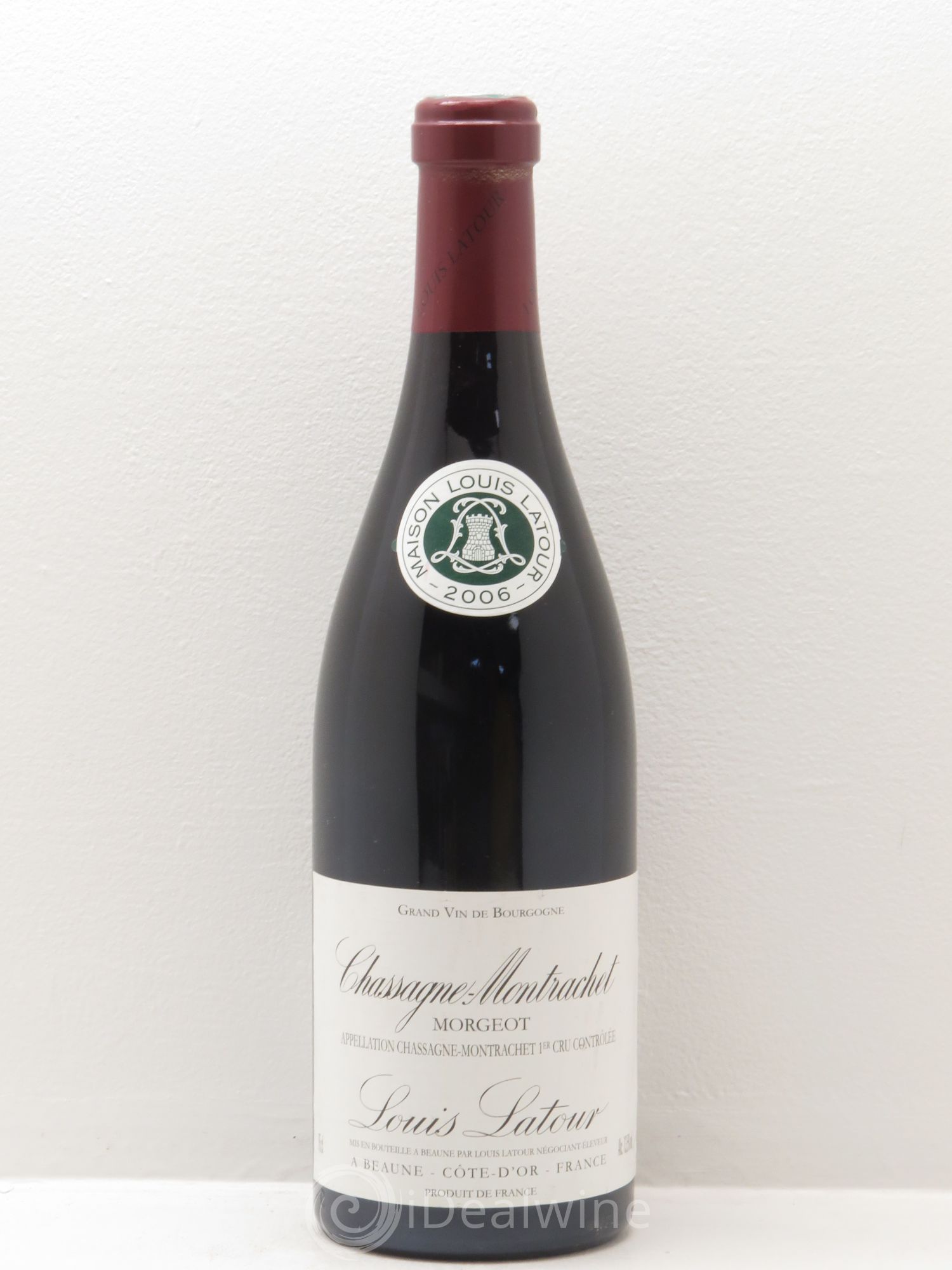 Chassagne-Montrachet 1er Cru Louis Latour 2006 - Lot de 1 bouteille - 0
