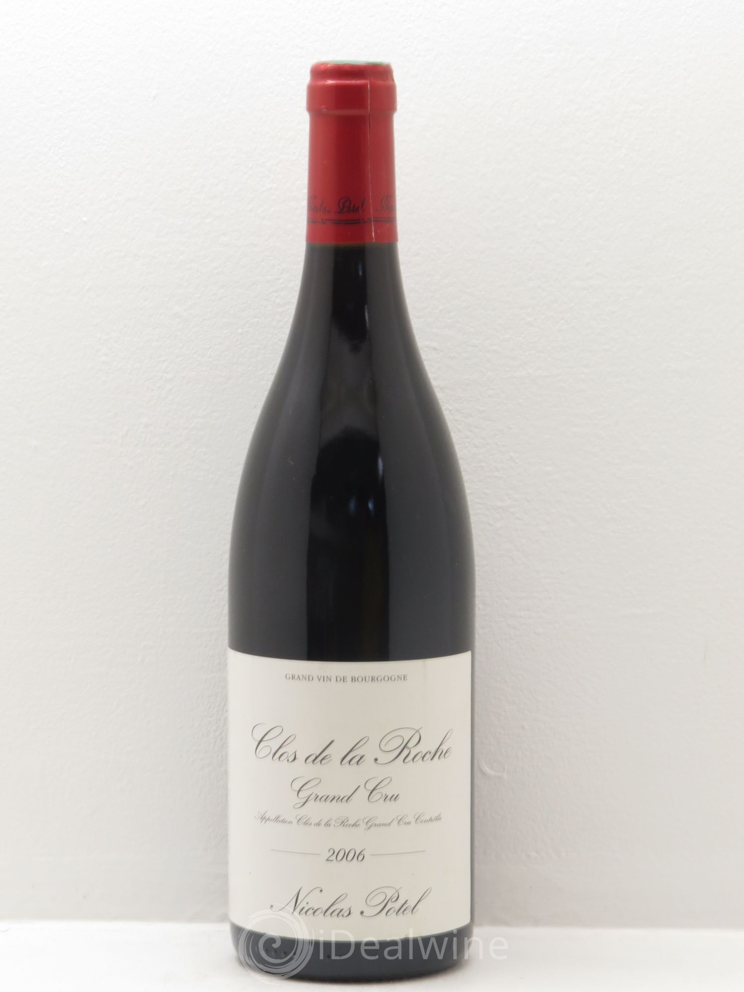 Clos de la Roche Grand Cru Nicolas Potel 2006 - Lot de 1 bouteille - 0