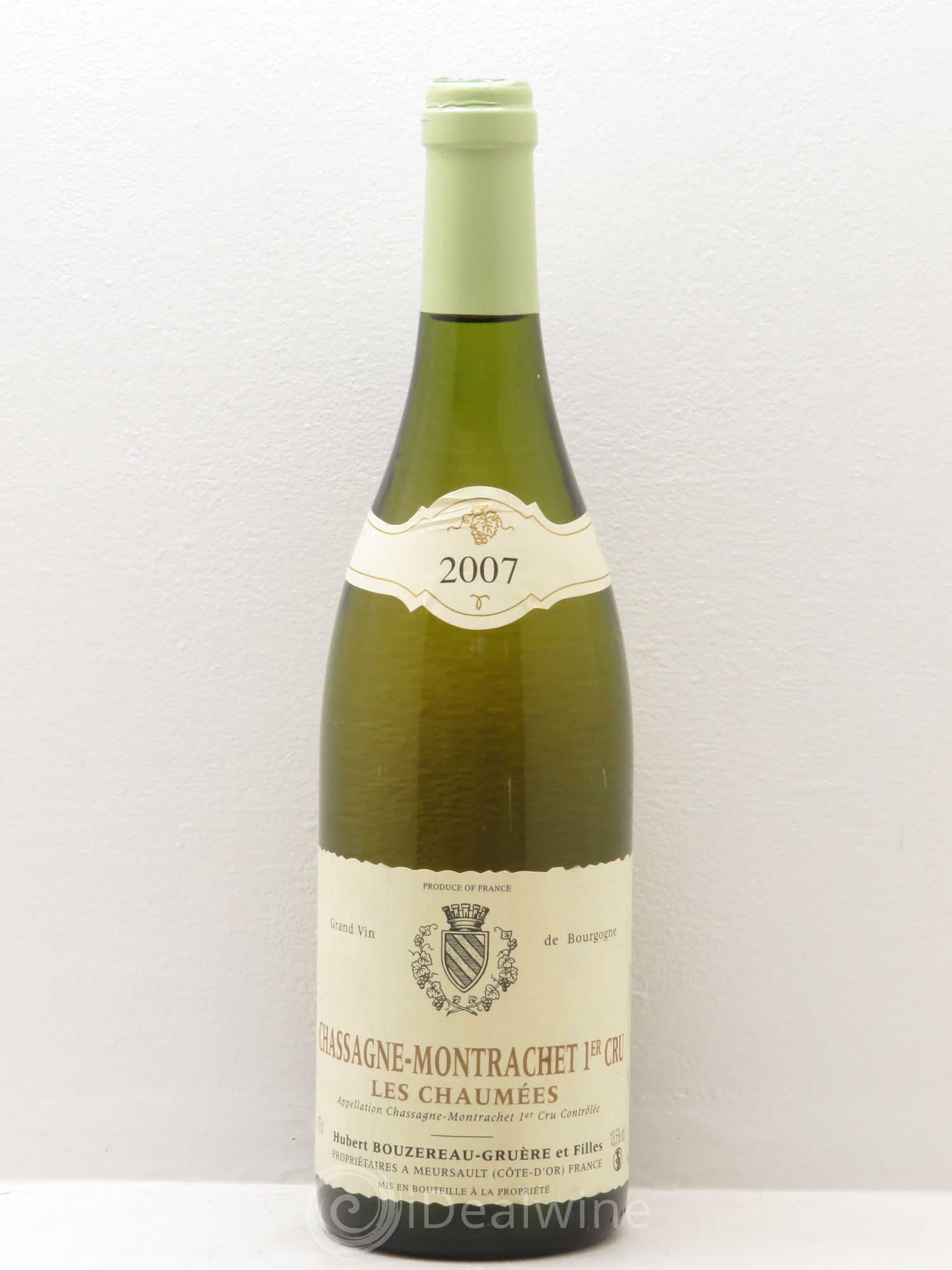 Chassagne-Montrachet 1er Cru Hubert Bouzereau Gruere 2007 - Posten von 1 Flasche - 0