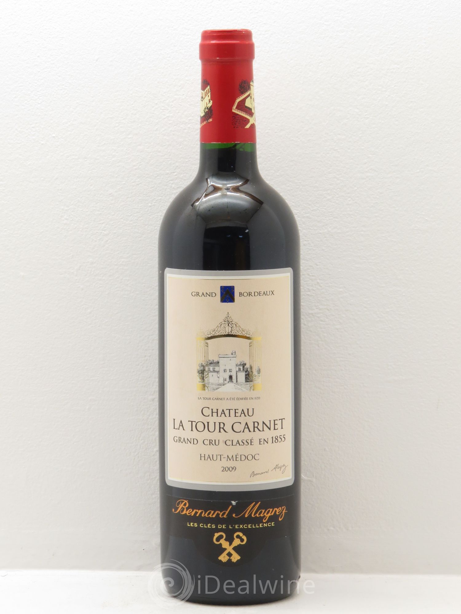 Château la Tour Carnet 4ème Grand Cru Classé 2009 - Lot de 1 bouteille - 0