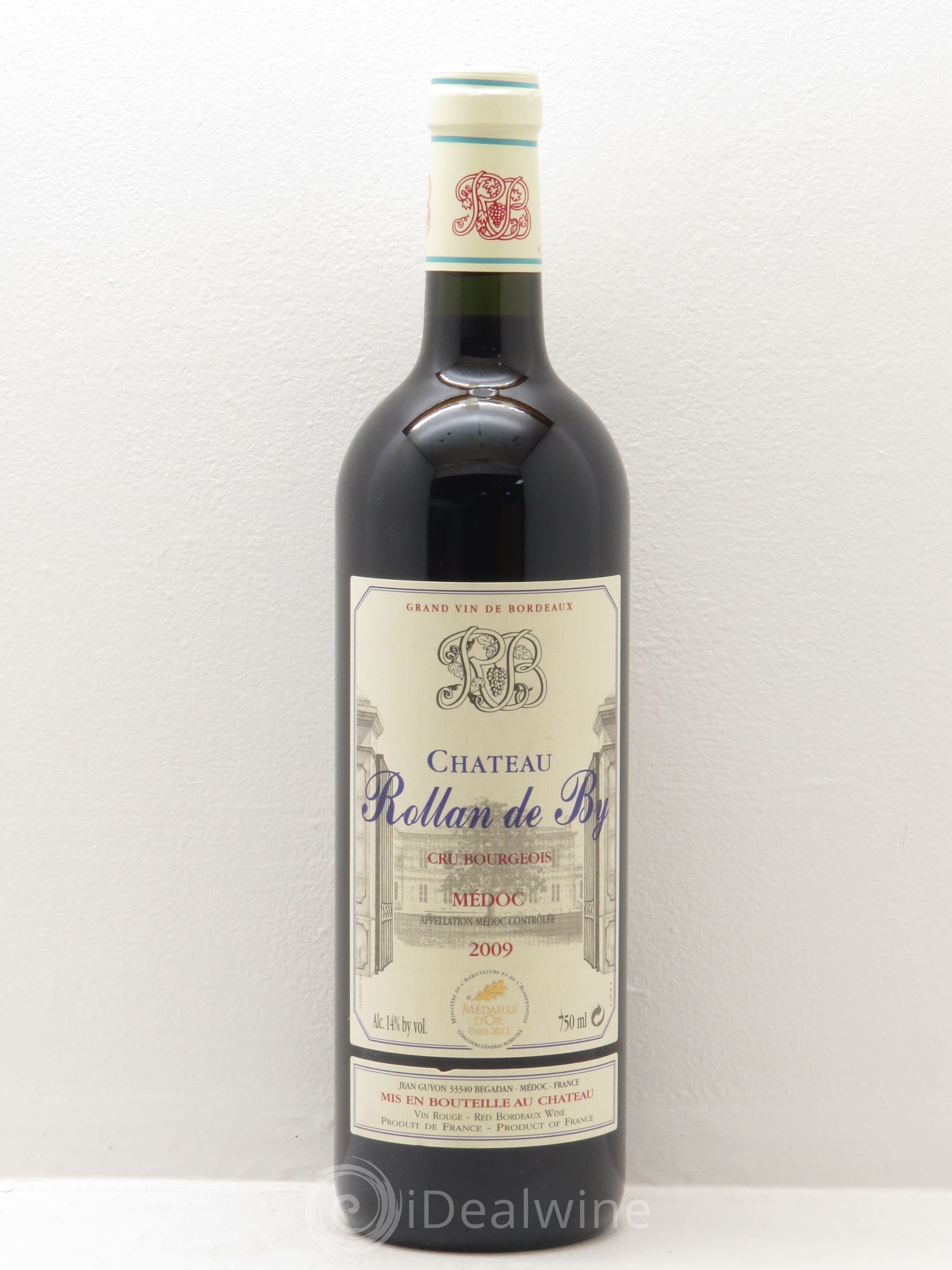 Château Rollan de By Cru Bourgeois 2009 - Lot de 1 bouteille - 0