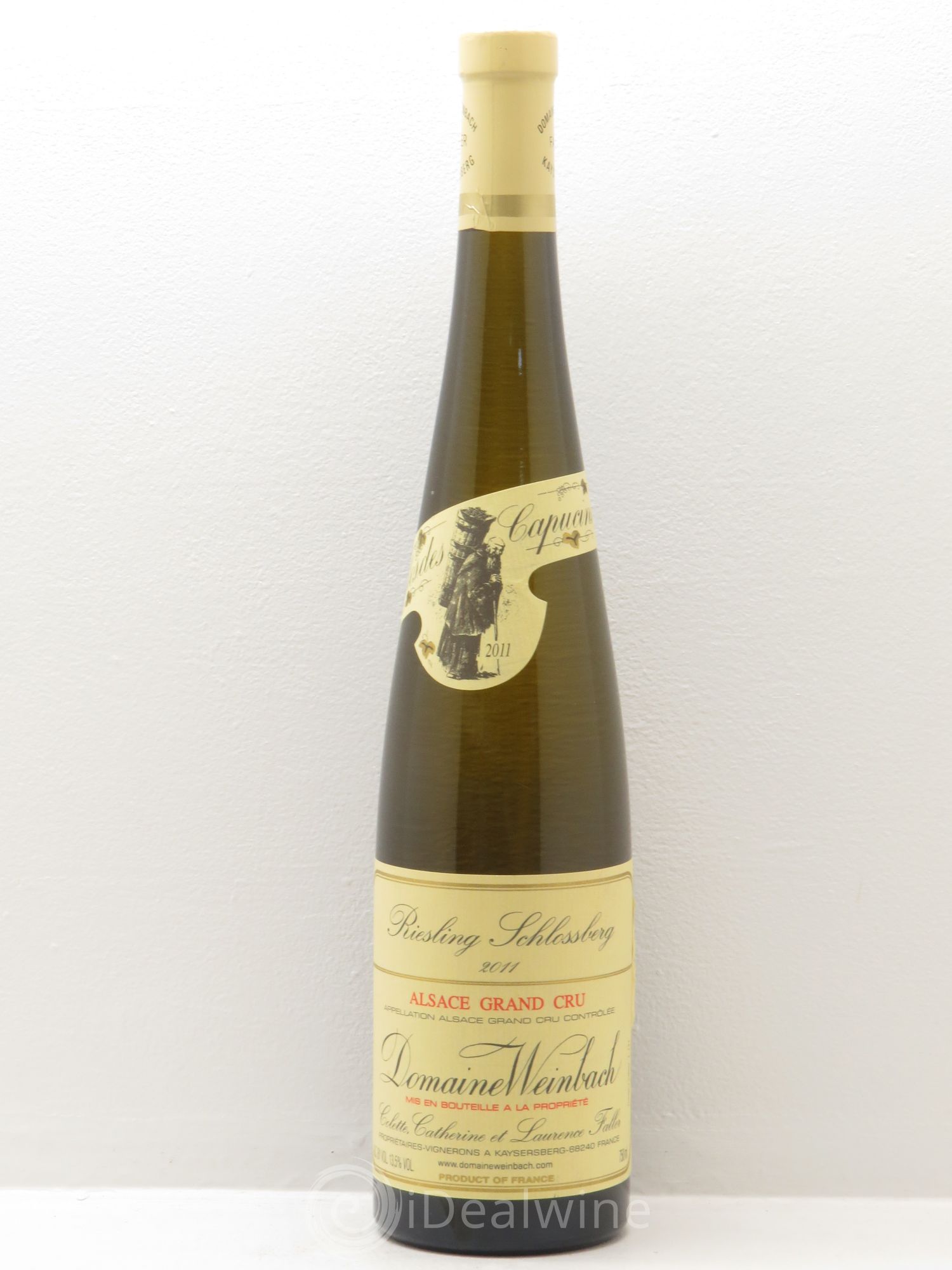Alsace Grand Cru Schlossberg Riesling Weinbach (Domaine) 2011 - Lot de 1 bouteille - 0
