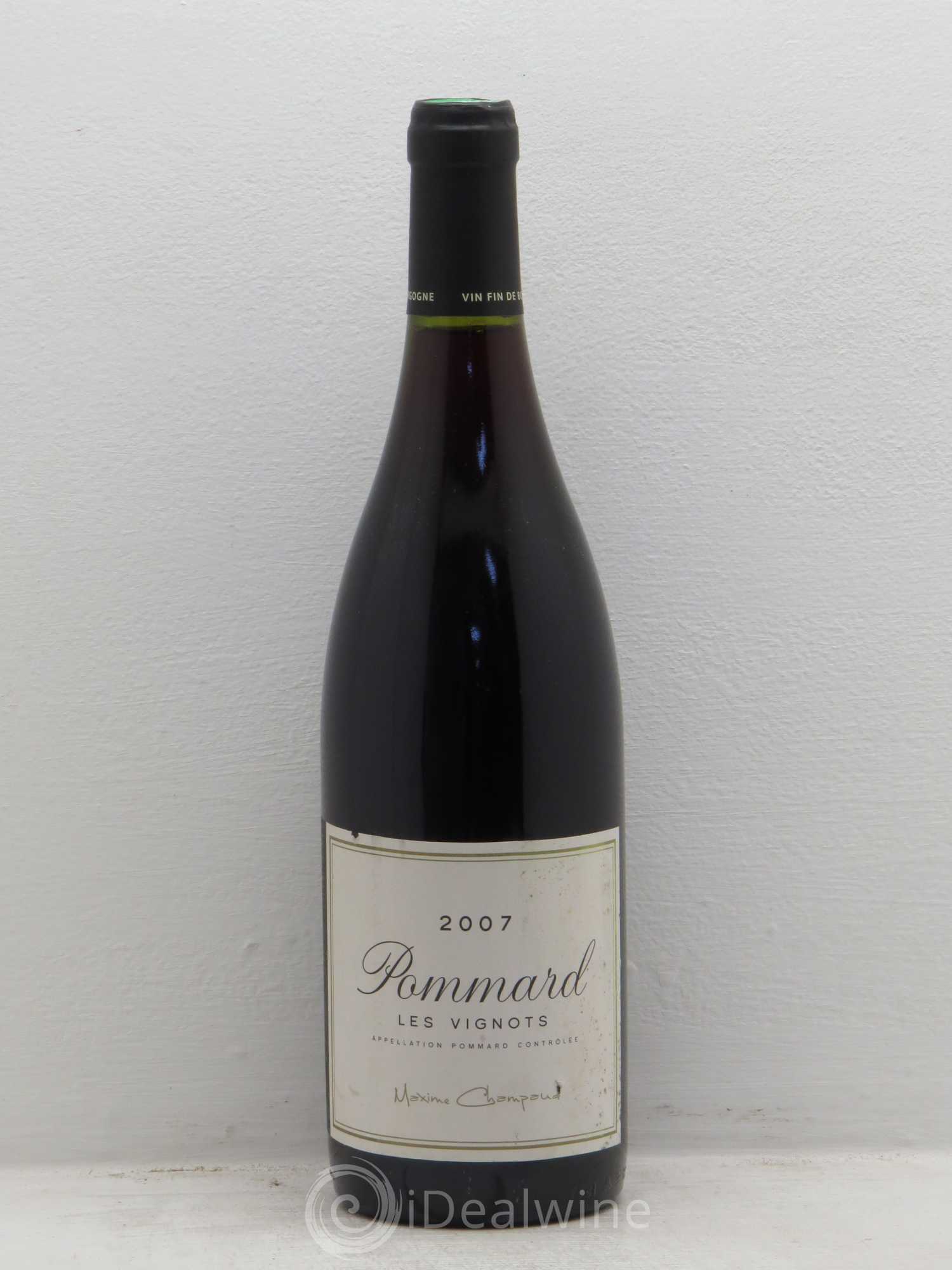 Pommard Les Vignots Maxime Champand 2007 - Posten von 1 Flasche - 0