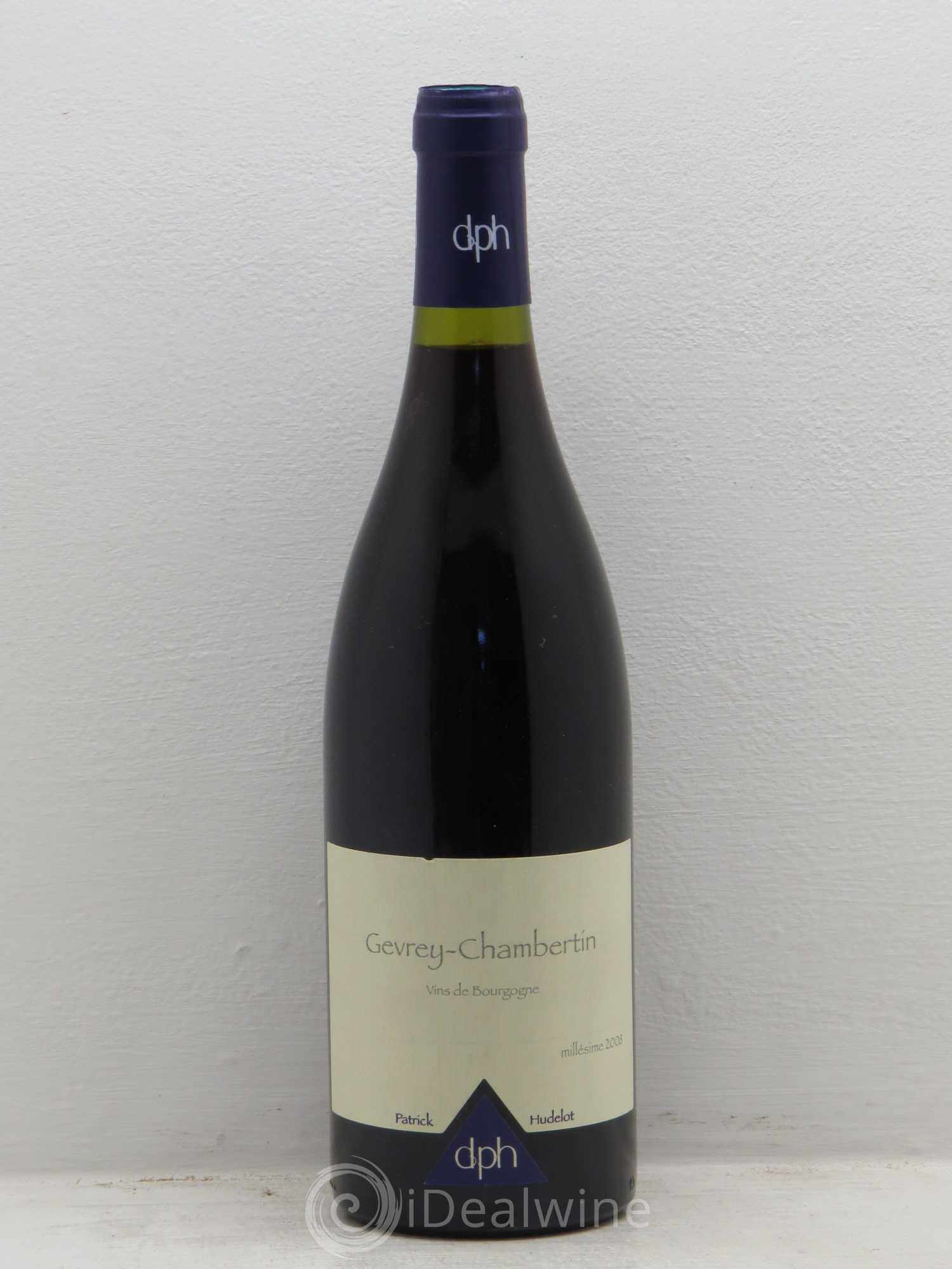 Gevrey-Chambertin Hudelot 2008 - Lot de 1 bouteille - 0