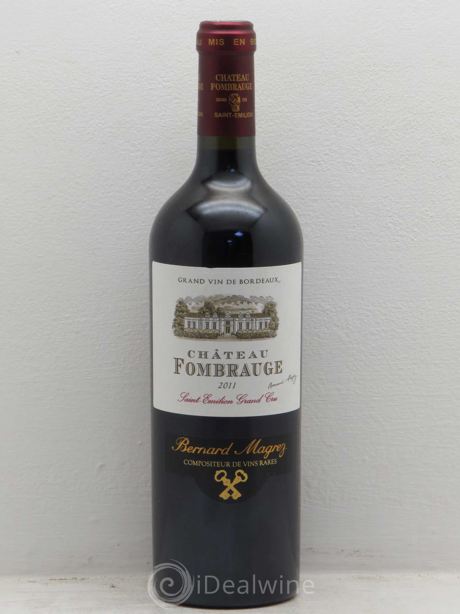 Château Fombrauge Grand Cru Classé 2011 - Lot de 1 bouteille - 0