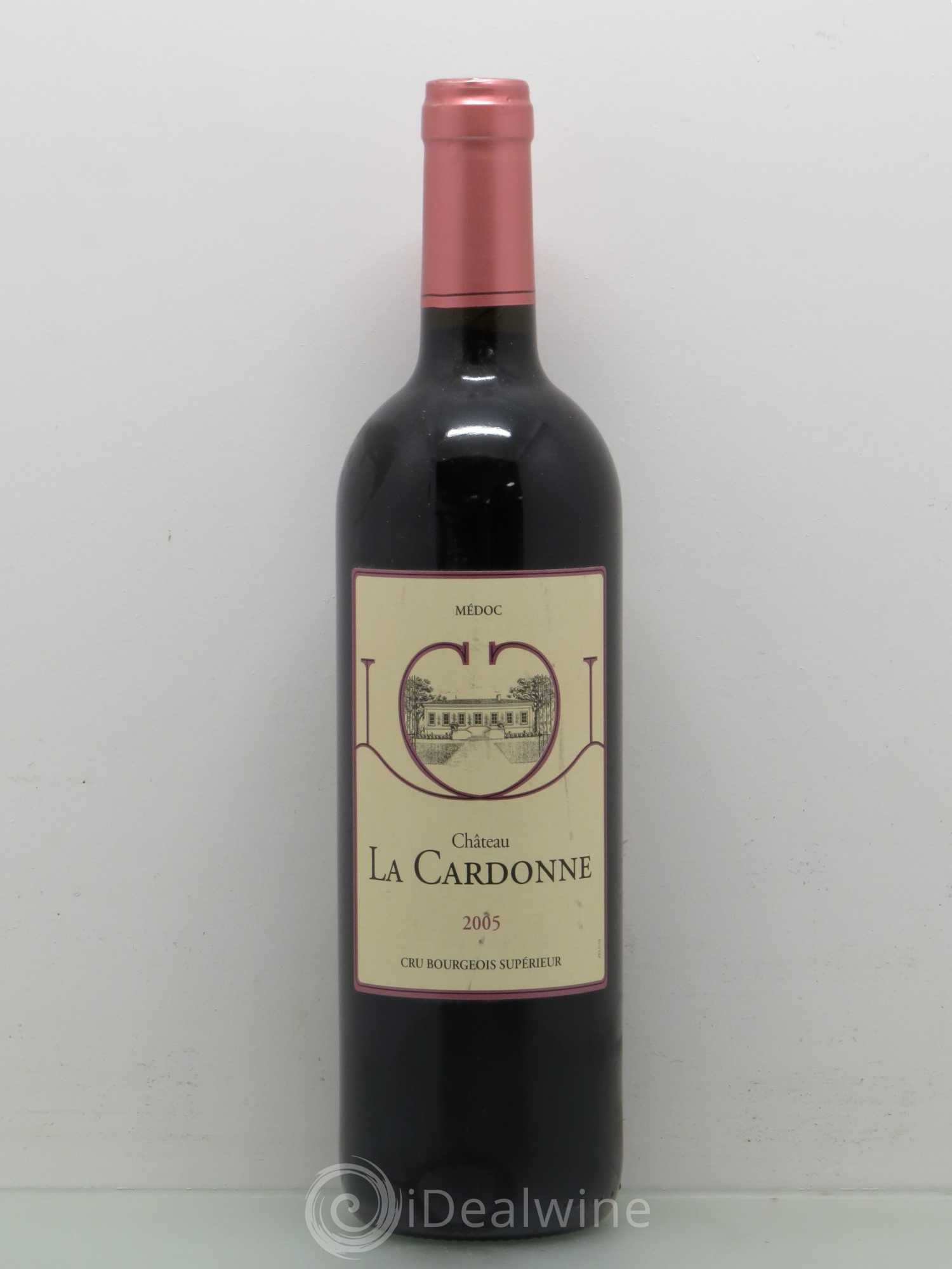 Château la Cardonne Cru Bourgeois (sans prix de réserve) 2005 - Lot de 1 bouteille - 0