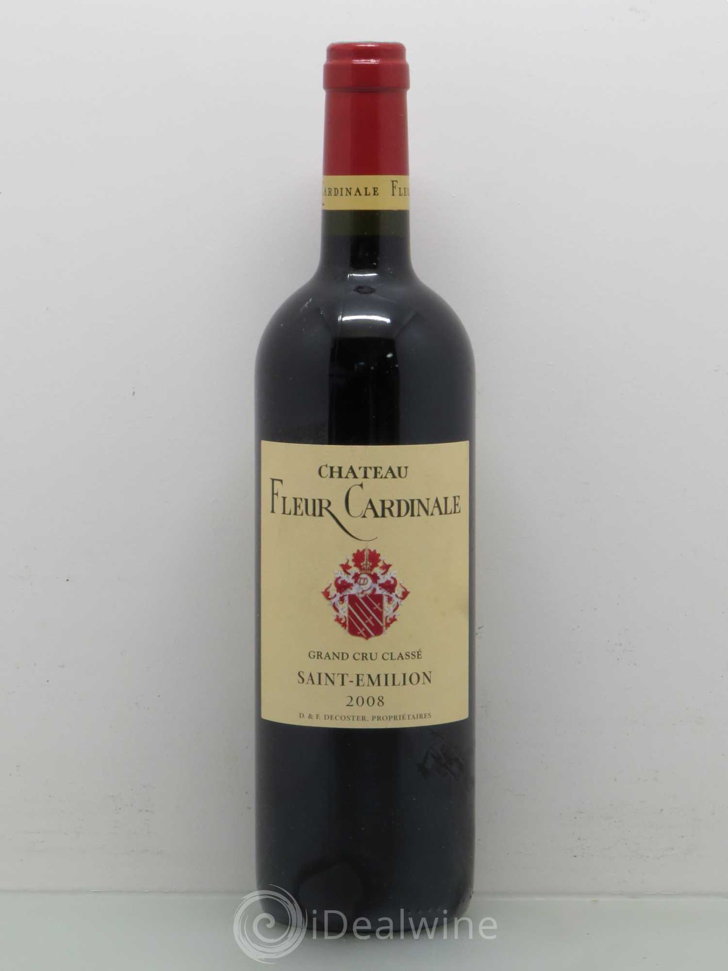 Château Fleur Cardinale Grand Cru Classé 2008 - Lot de 1 bouteille - 0