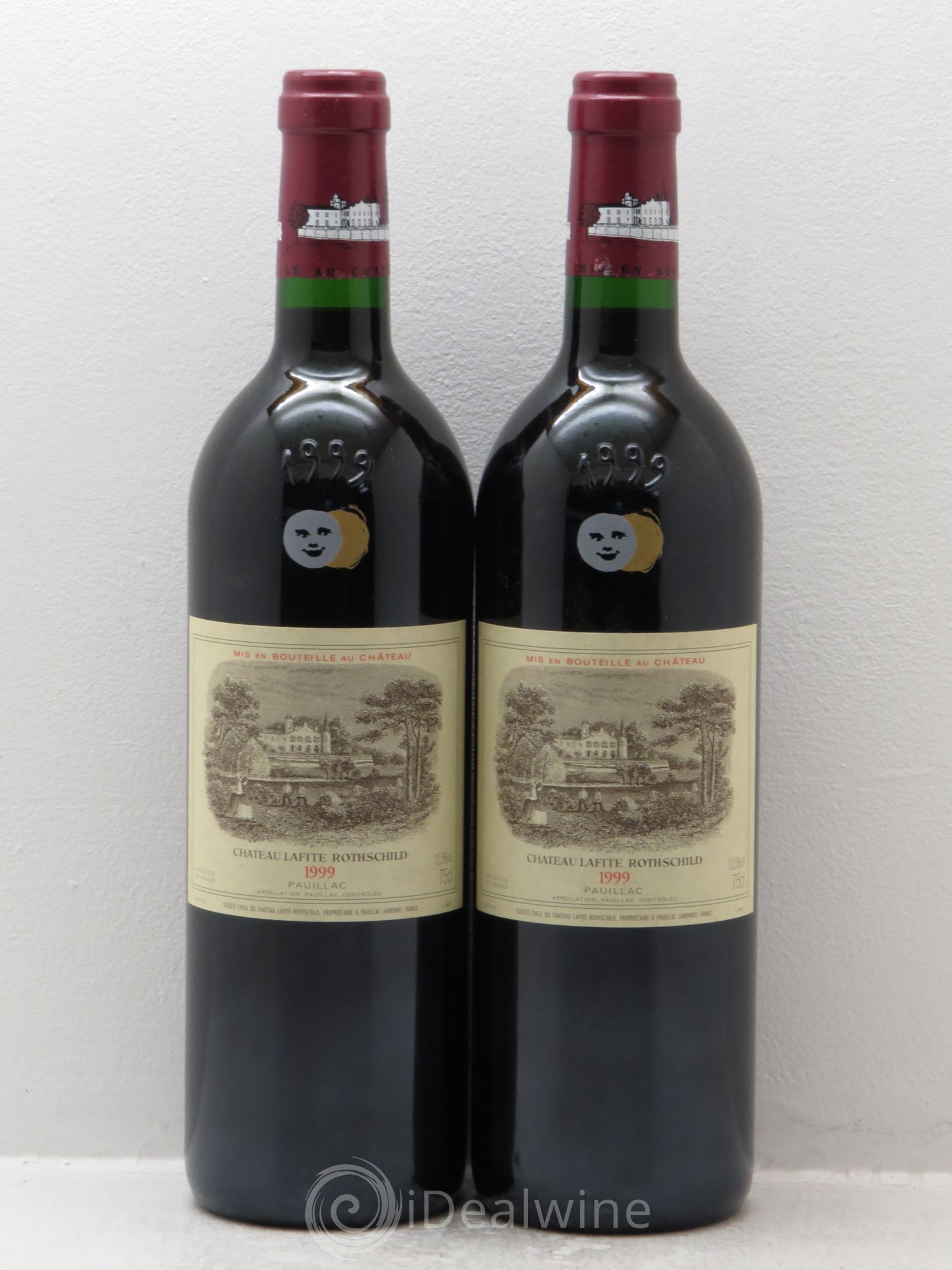 Château Lafite Rothschild 1er Grand Cru Classé 1999 - Lot de 2 bouteilles - 0