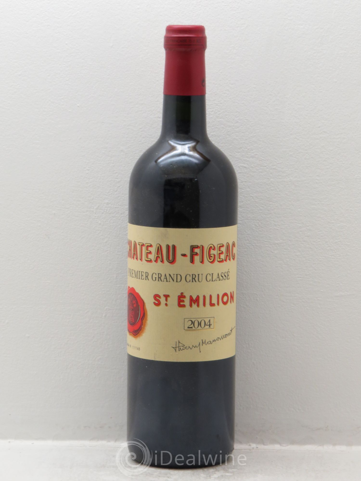Château Figeac 1er Grand Cru Classé A 2004 - Lot de 6 bouteilles - 0