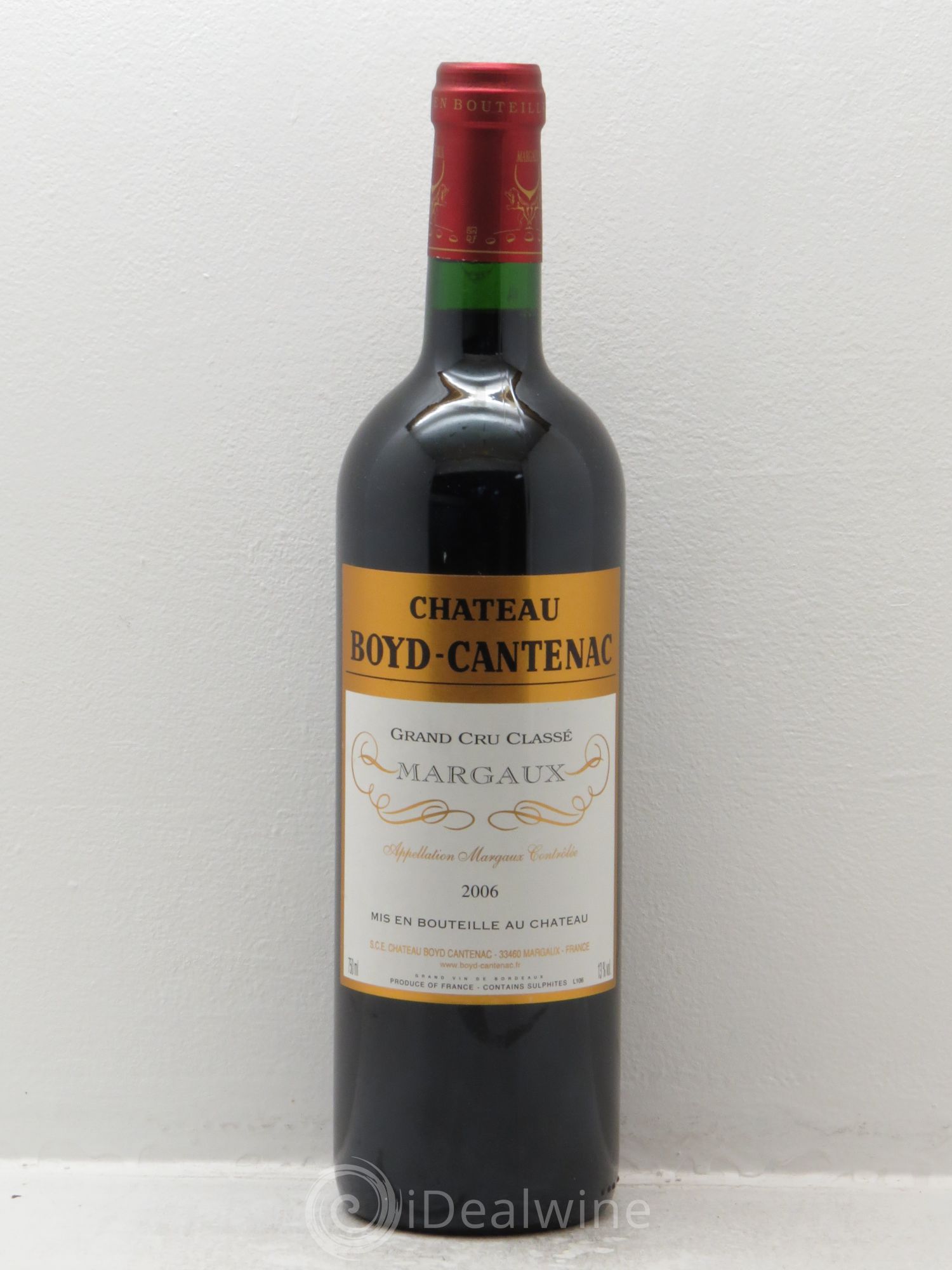Château Boyd Cantenac 3ème Grand Cru Classé 2006 - Lot de 6 bouteilles - 0